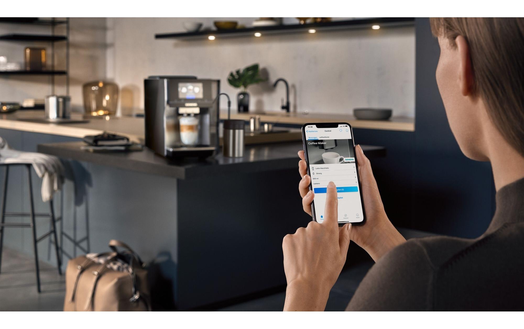 SIEMENS Kaffeevollautomat »EQ700 Classic TP715D01 Braun«