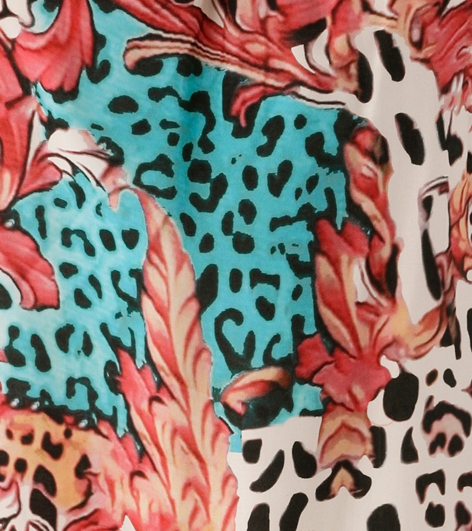 Aniston PLUS Robe chemisier mit Gummizug am Ausschnitt- NEUE KOLLEKTION