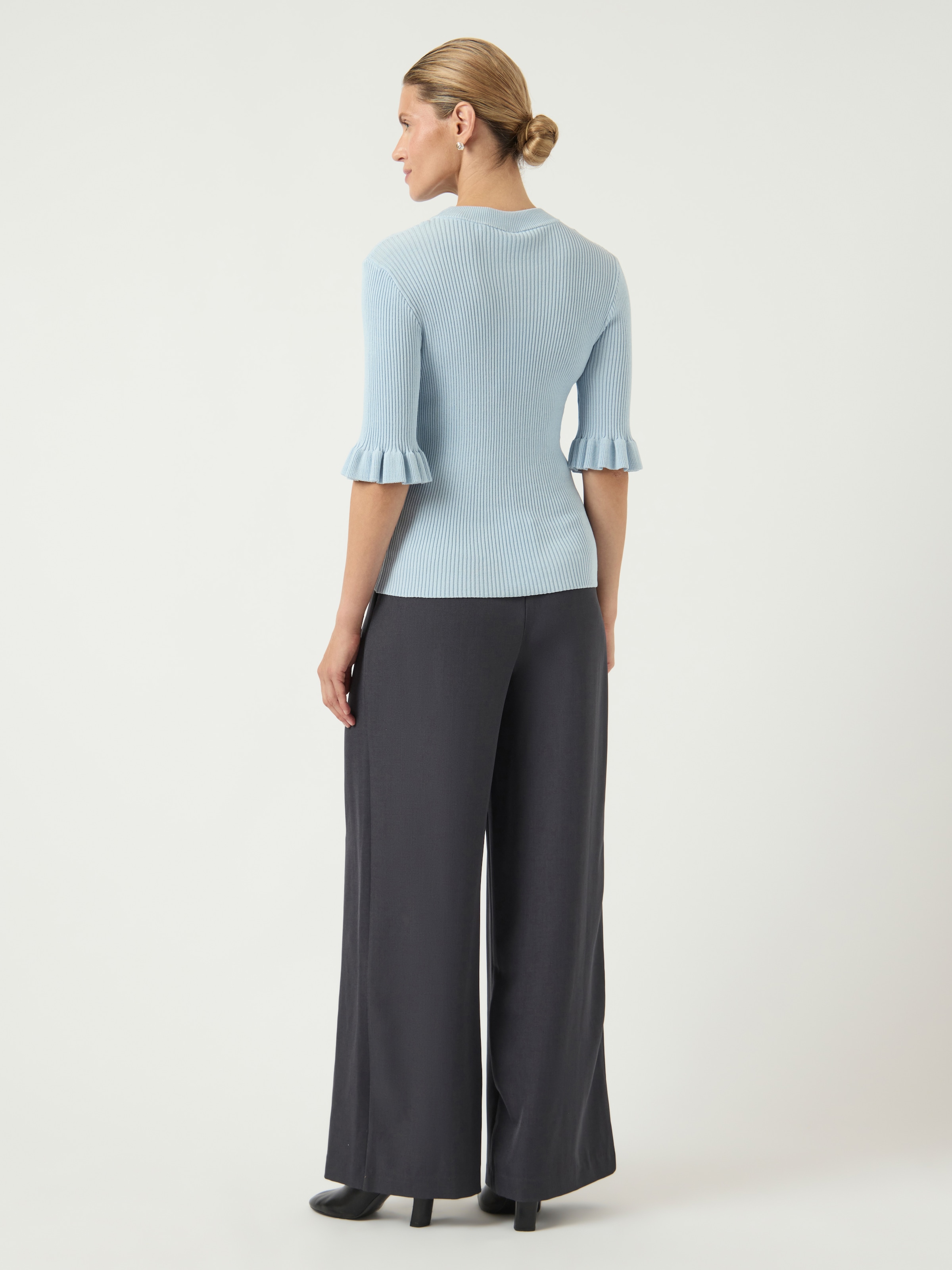 Y.A.S Rundhalspullover »YASMIKLA SS KNIT TOP S. NOOS«