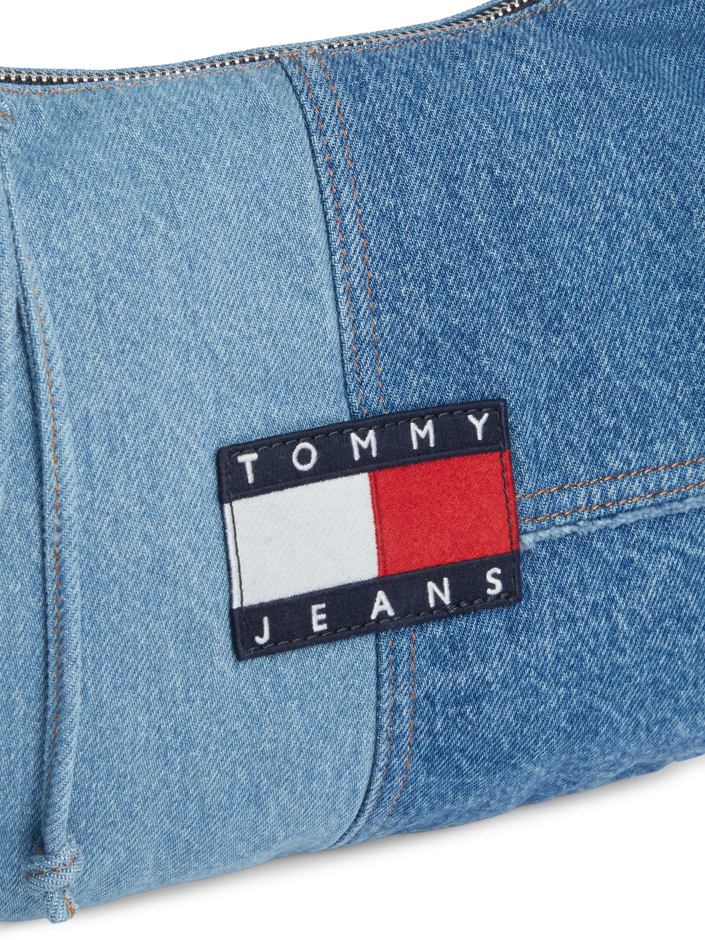 Tommy Jeans Sac à bandoulière »TJW DENIM PATCHWORK SHOULDER BAG« Sac à épaule femme, sac bandoulière, sac cross-body style jean