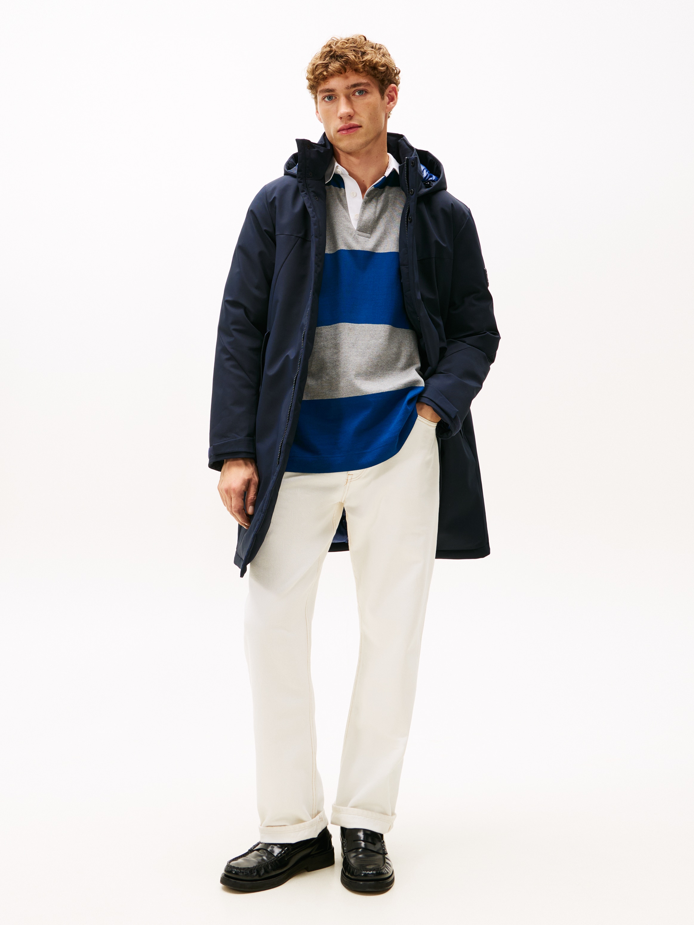 Tommy Hilfiger Manteau court »TECH HOODED PADDED PARKA« Regular fit