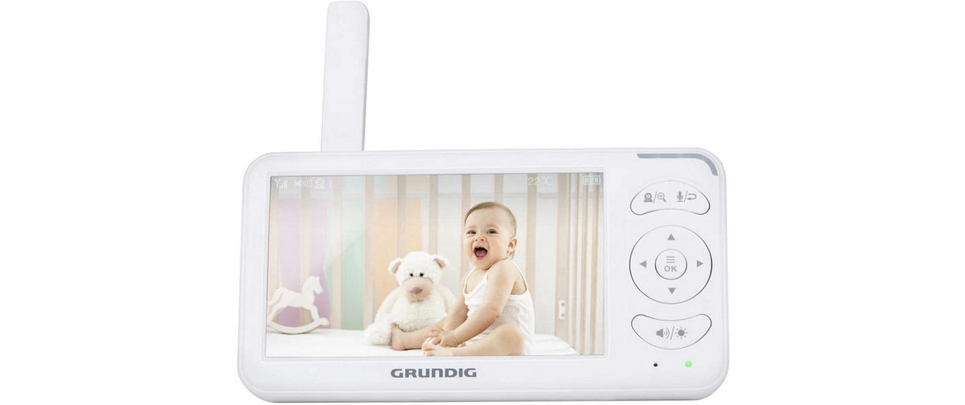 Grundig Babyphone vidéo »5" Baby Monitor«