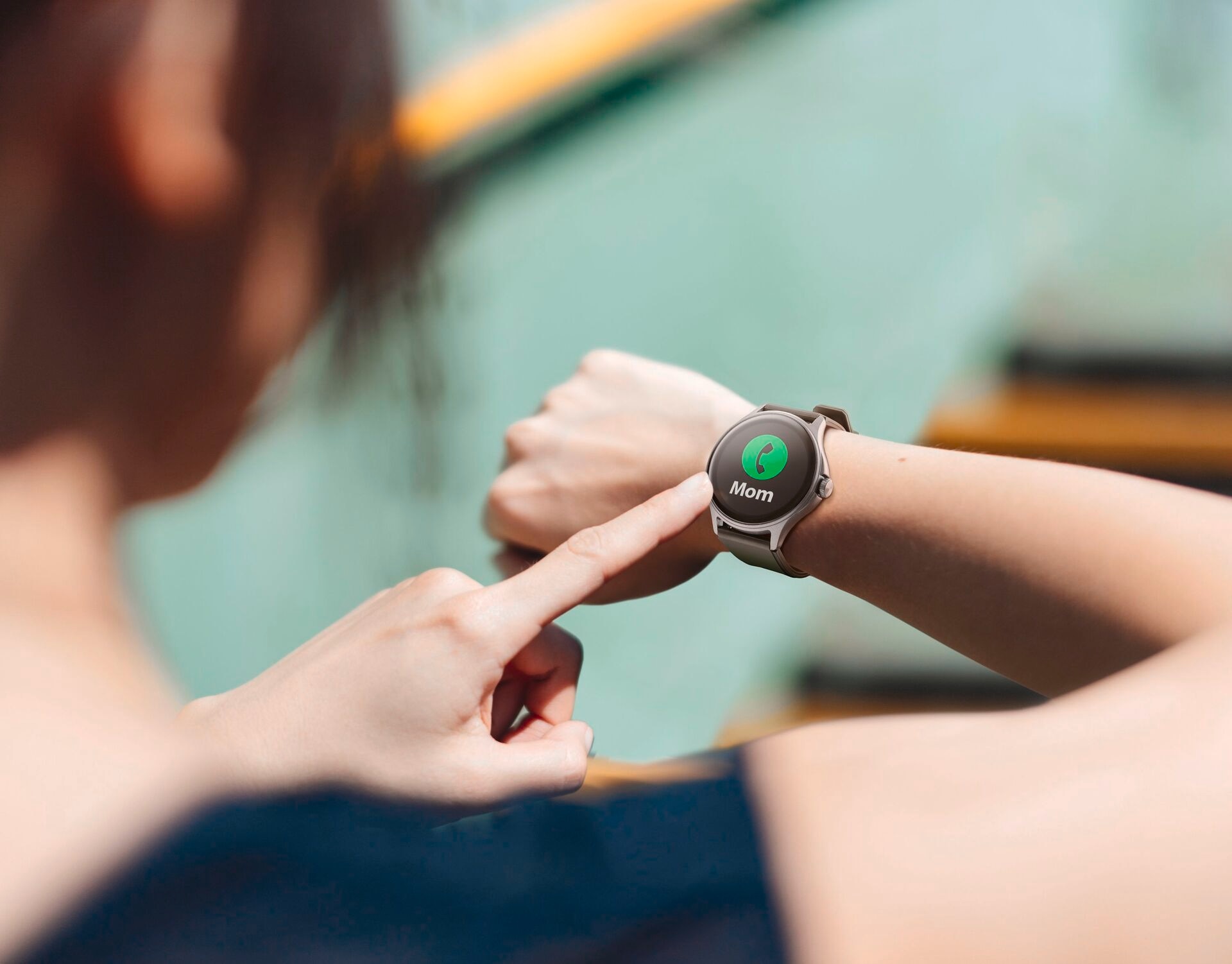 Cellularline Smartwatch »ION PRO ROUND« (3,5 cm / 1,38 ″) Proprietär