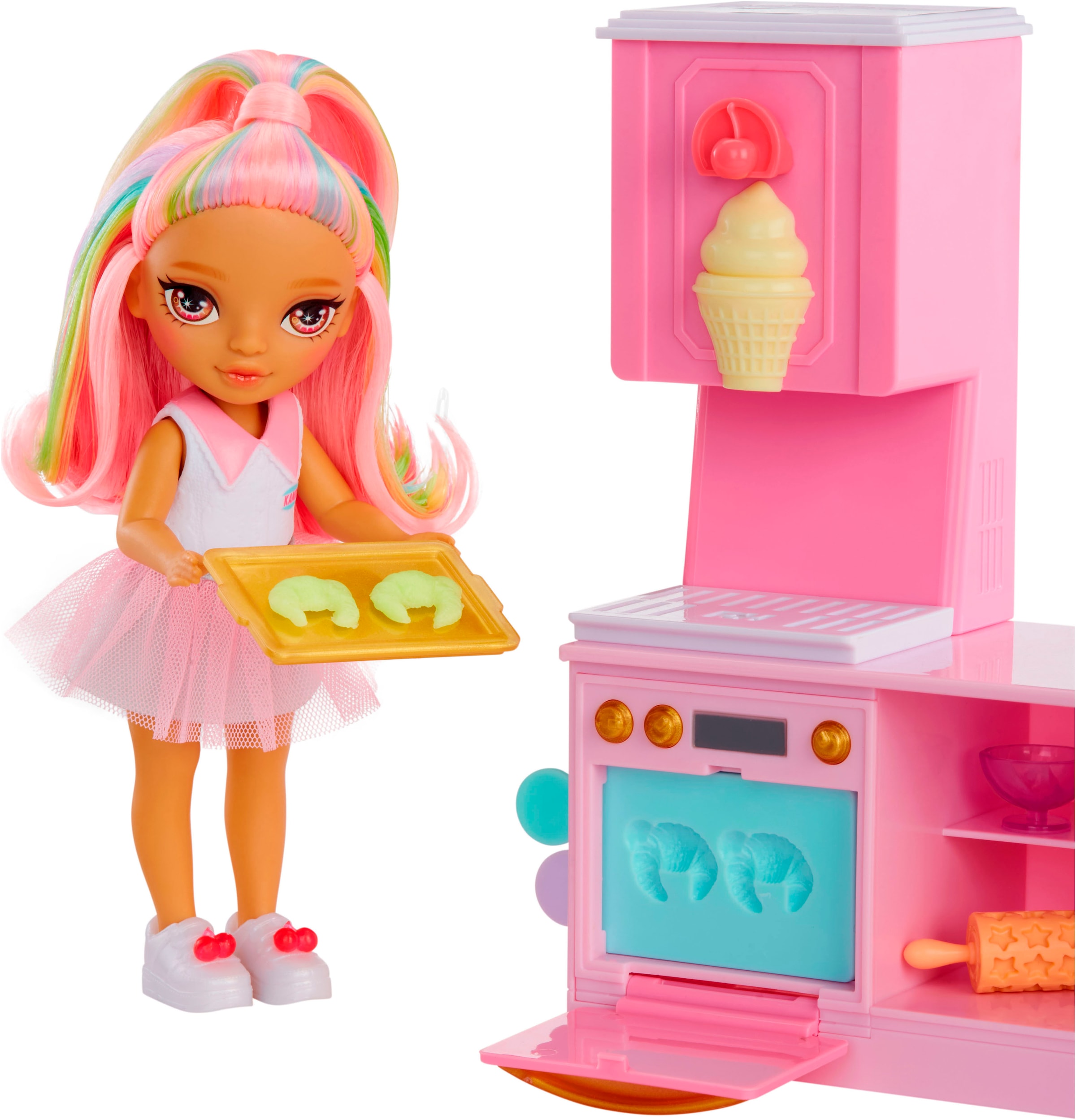 RAINBOW HIGH Minipuppe »Rainbow High Little Dessert Shop with Kandy Playset«