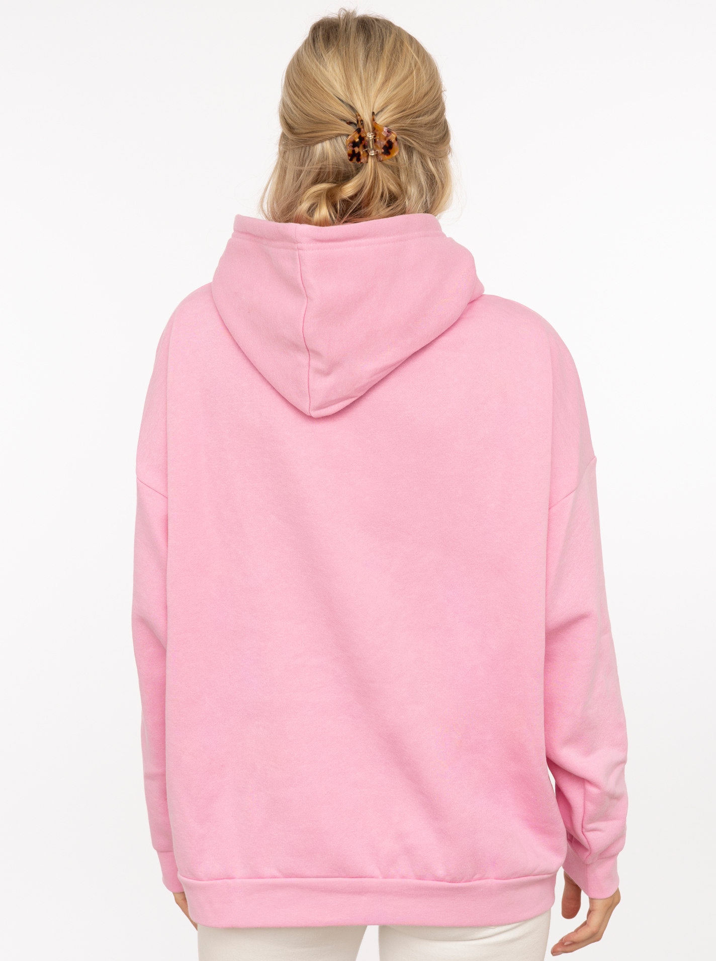 Zwillingsherz Hoodie »"DOG LOVE"«, Motif teckel, coupe oversize, poche kangourou, capuche
