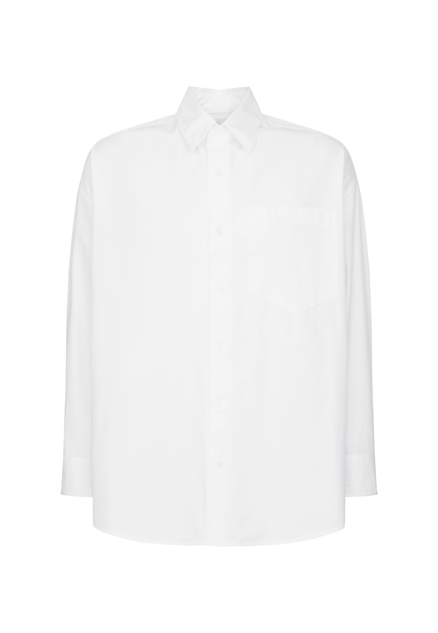 studio seidensticker Chemise à manches courtes Oversized 1/1 Kentkragen Uni