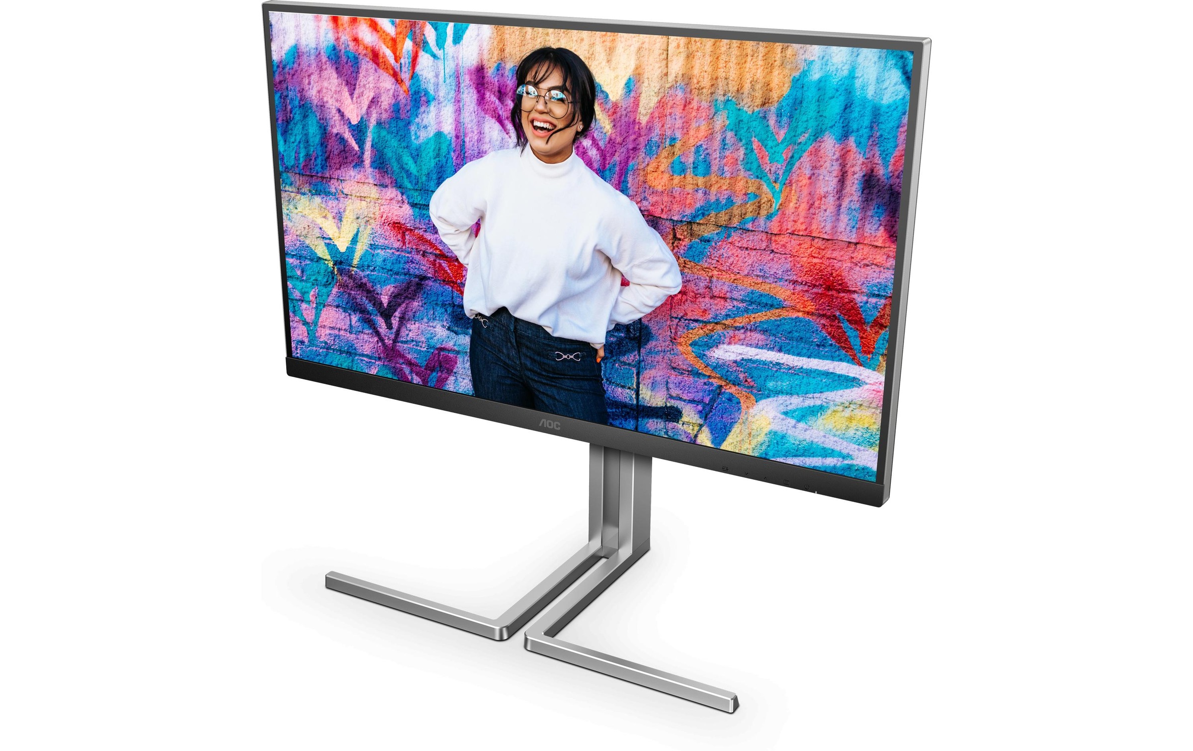 AOC Moniteur LED »Q27U3CV« 68,58 cm/27 ″  2560 x 1440 px 75 Hz