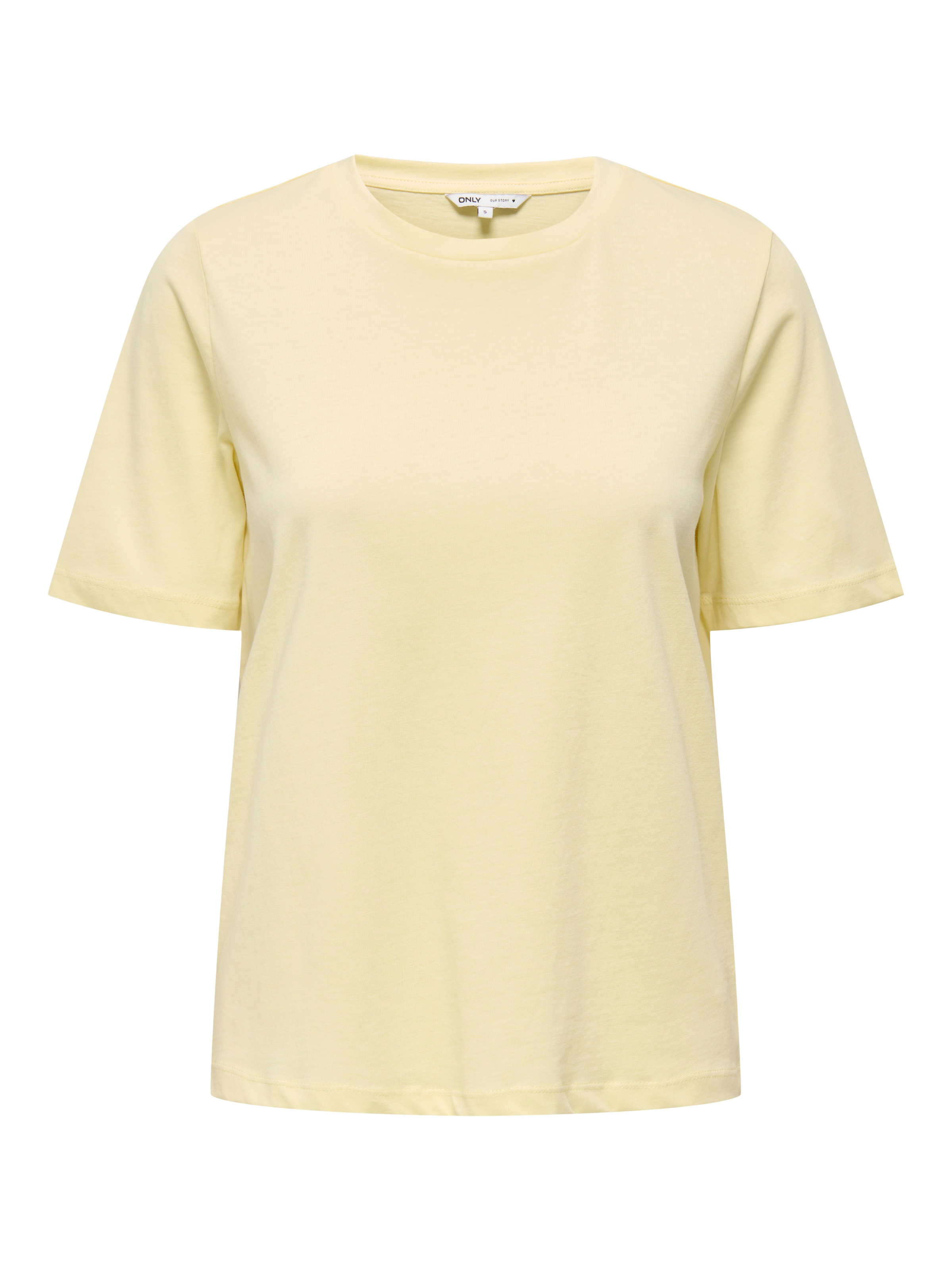 ONLY Kurzarmshirt »ONLONLY S/S TEE JRS NOOS« regular fit, casual, Single Jersey, Baumwolle, Rundhals