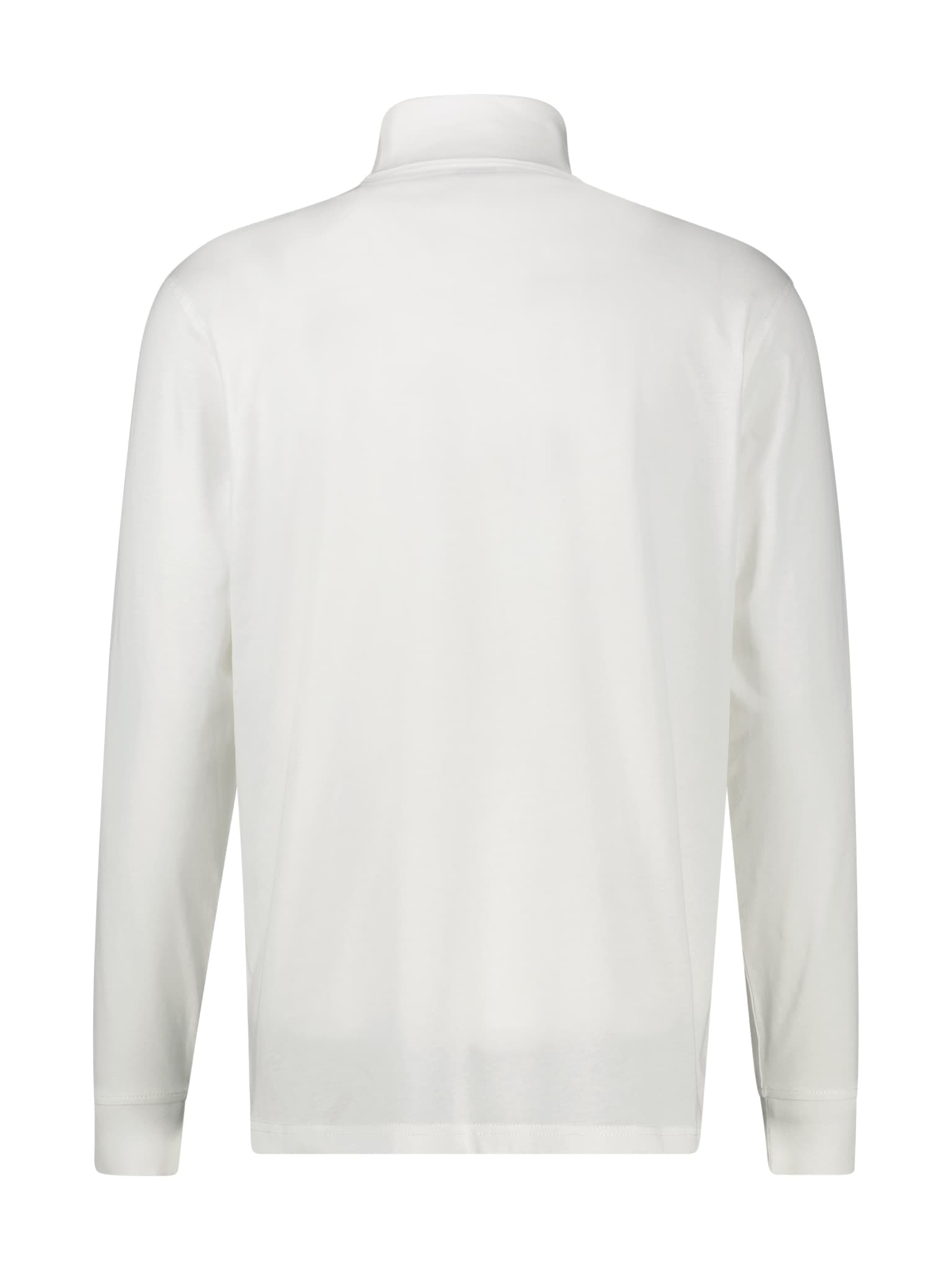 LERROS Rollkragenshirt mit Logo Stickerei