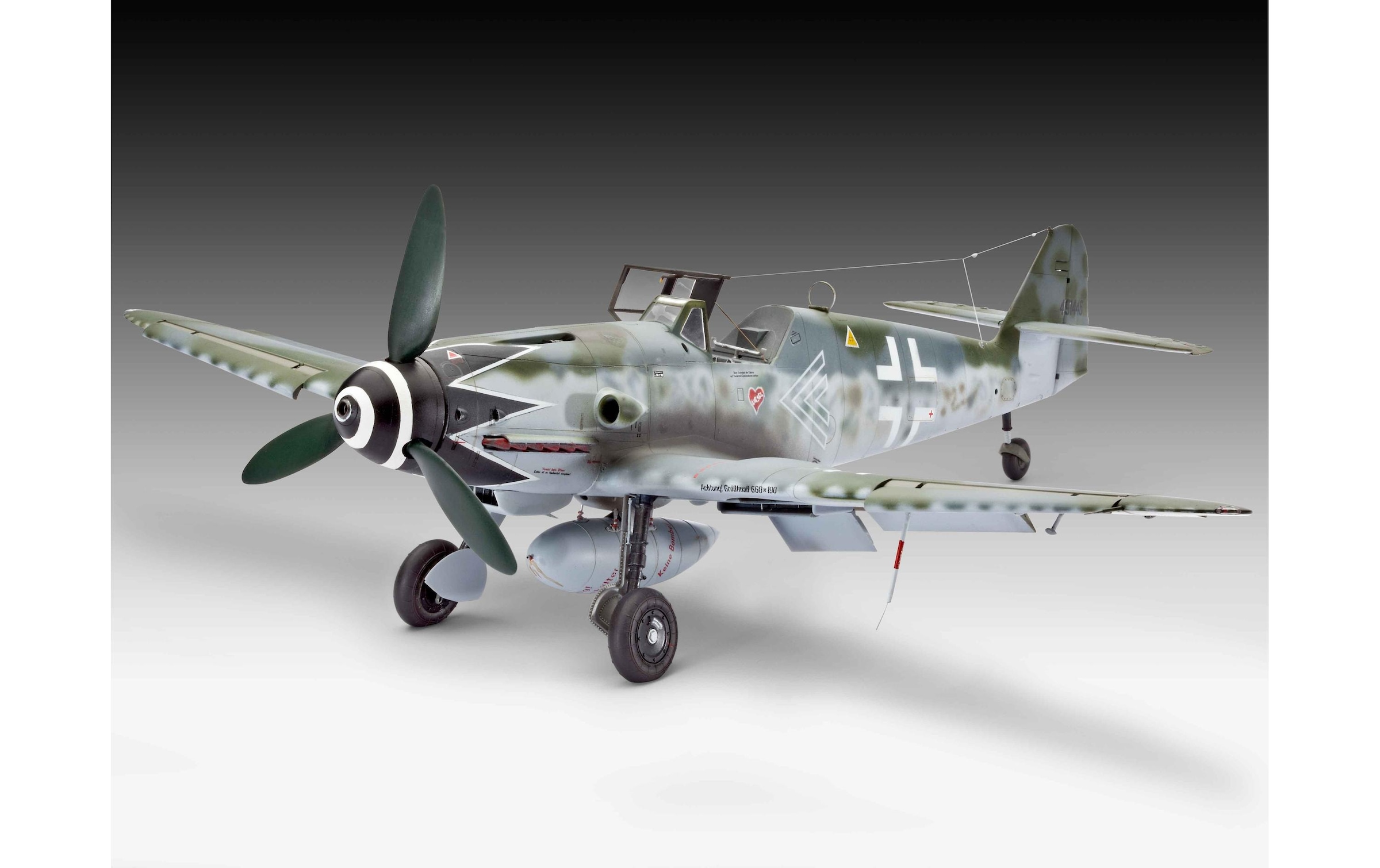 Revell® Modellbausatz »Messerschmitt Bf109G-10 Erla 1:32« 147 Stk. tlg. 1:32