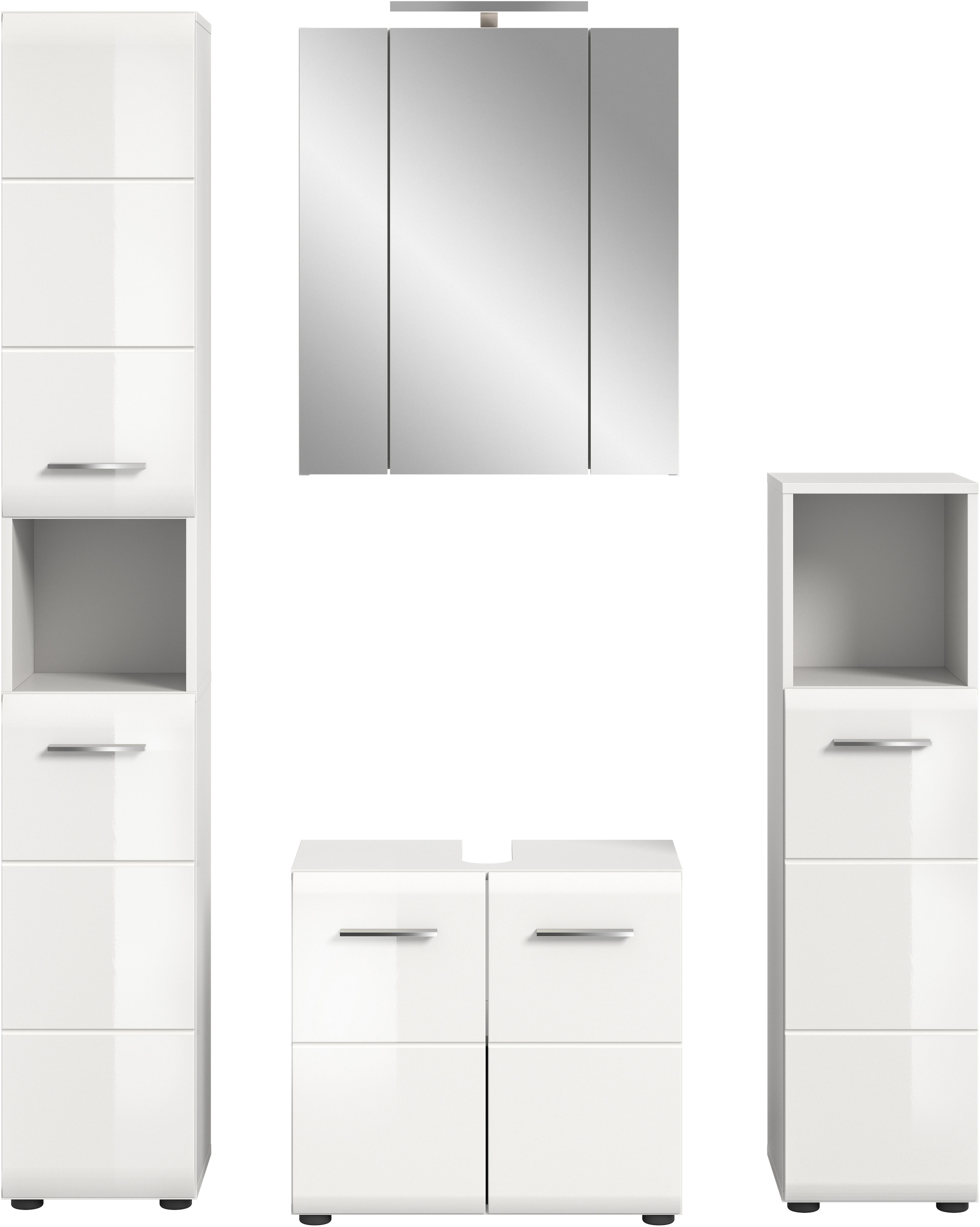 welltime Badezimmer-Set Set, 5 Stk. tlg.