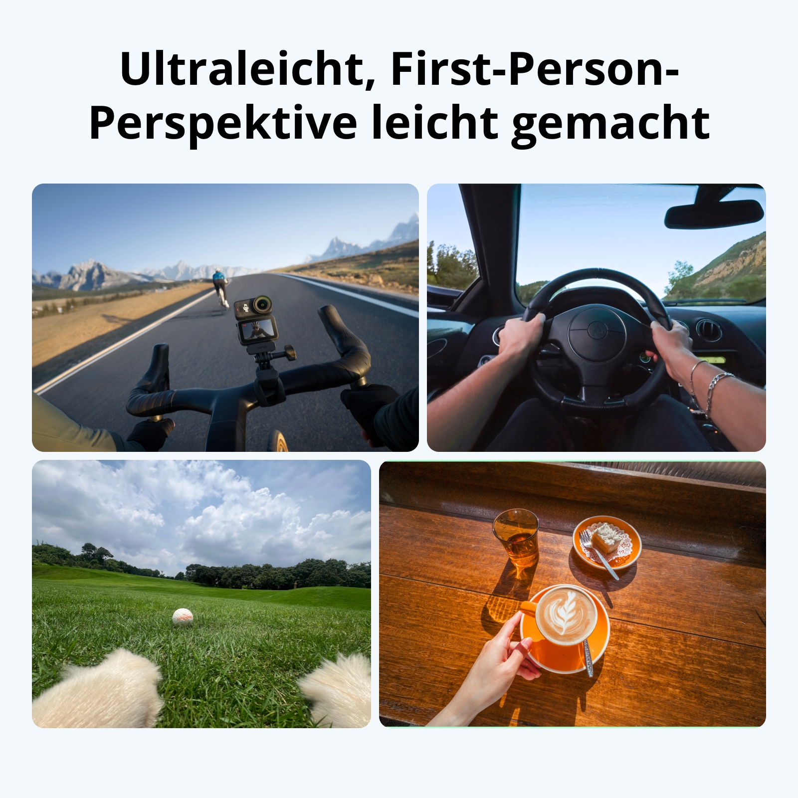 DJI Caméscope »DJI Osmo Nano Standard Combo (64GB)« 4K Ultra HD