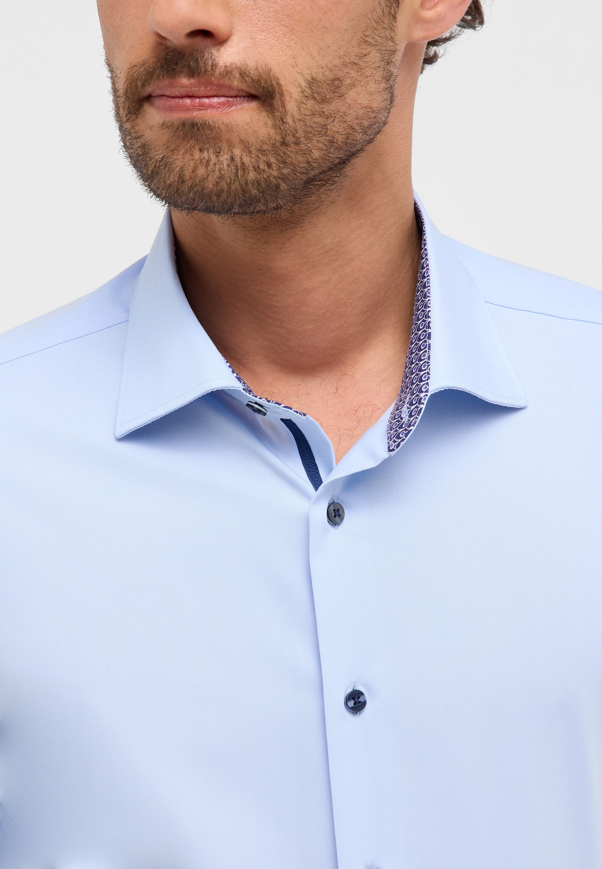 Eterna Chemise à manches longues »SLIM FIT« NON IRON (bügelfrei)
