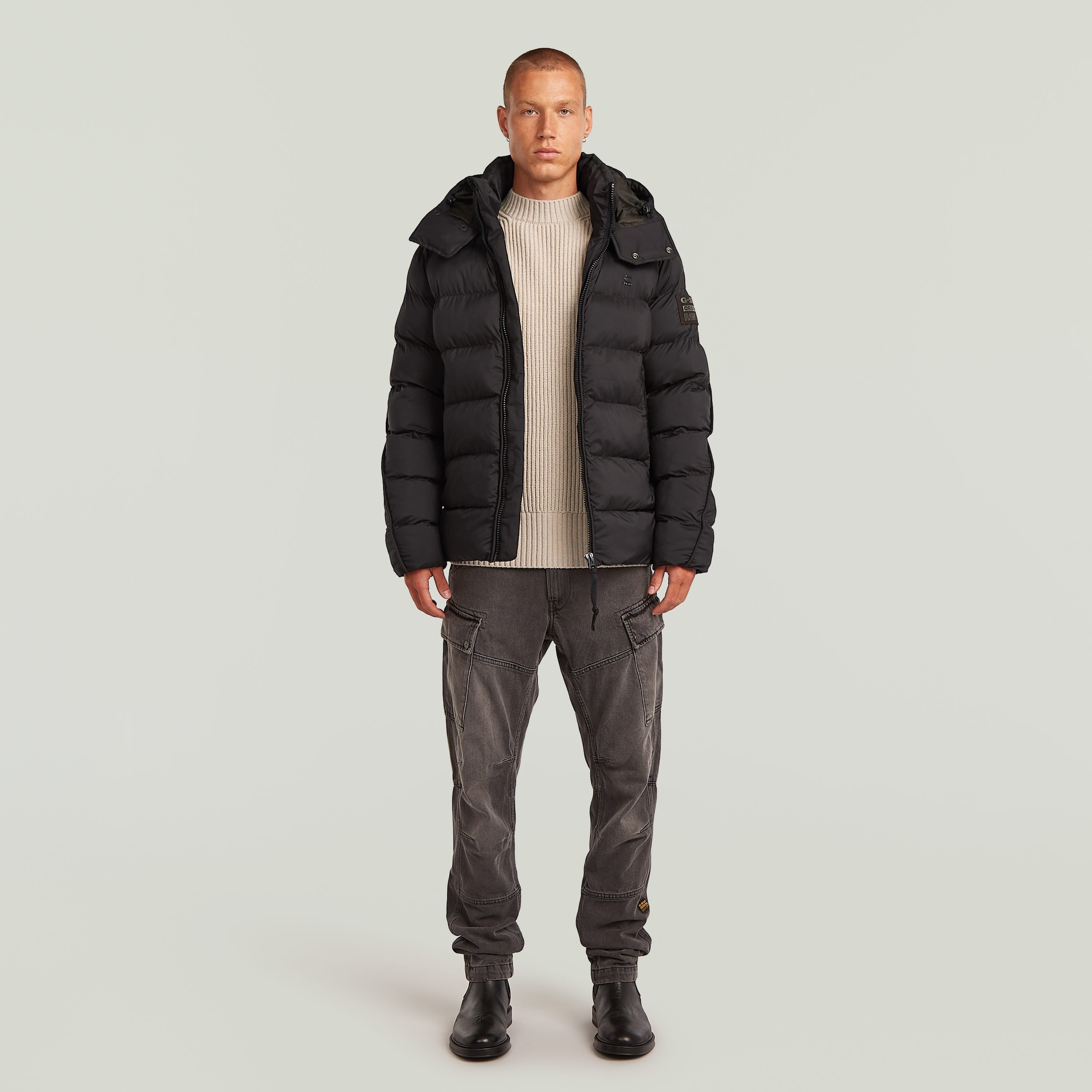 G-STAR Steppjacke »G-Whistler Padded Hooded Jacket« mit Kapuze