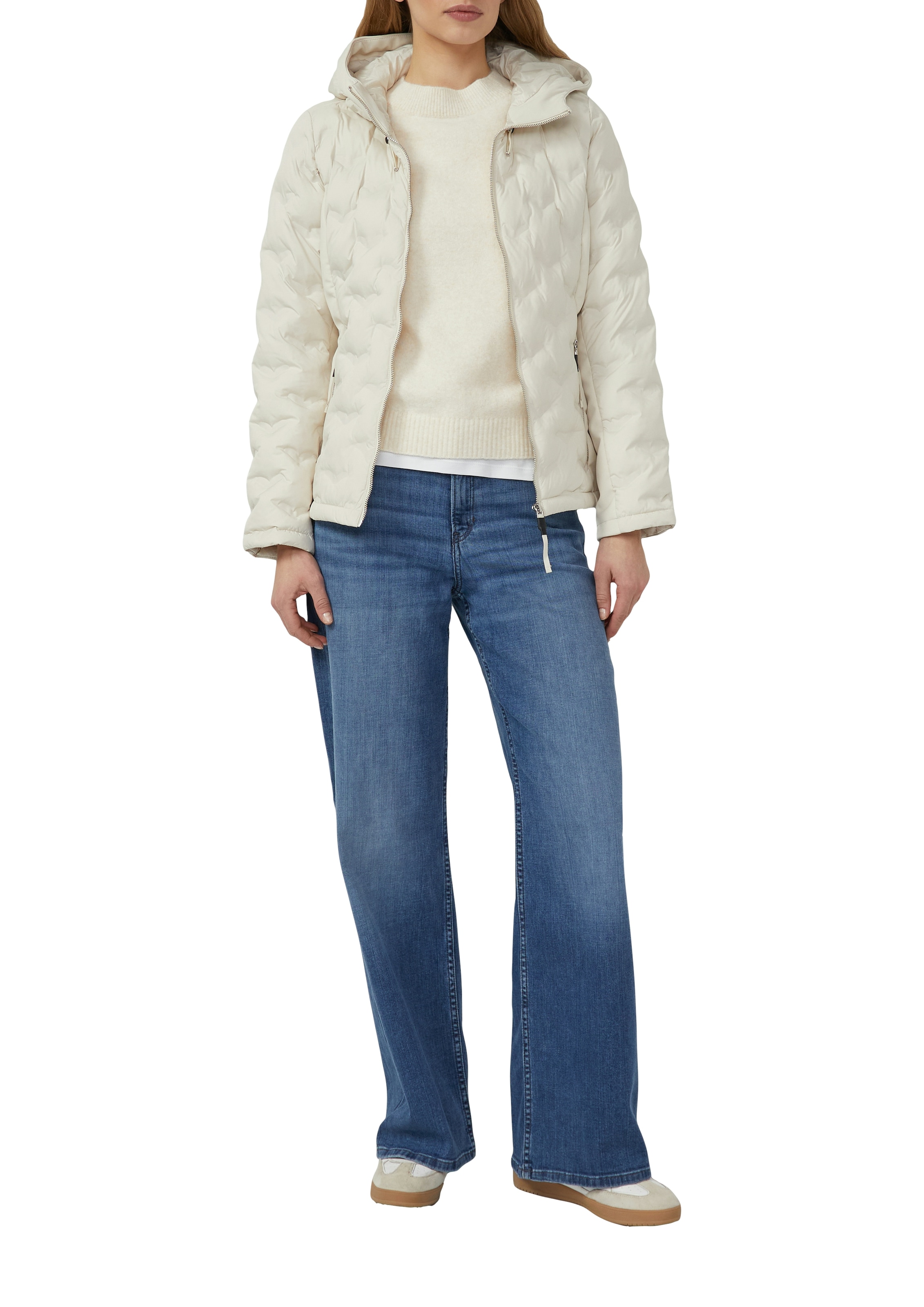 s.Oliver Steppjacke mit Kapuze mit Kapuze