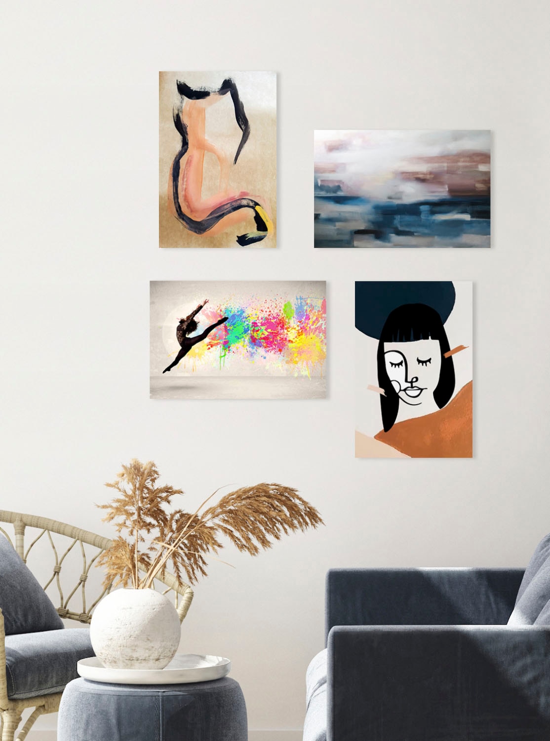 queence Acrylglasbild »Kunstwerk« Abstrakt | Abstrakte | Kunst | Modern Fine Art-Print in Galeriequalität