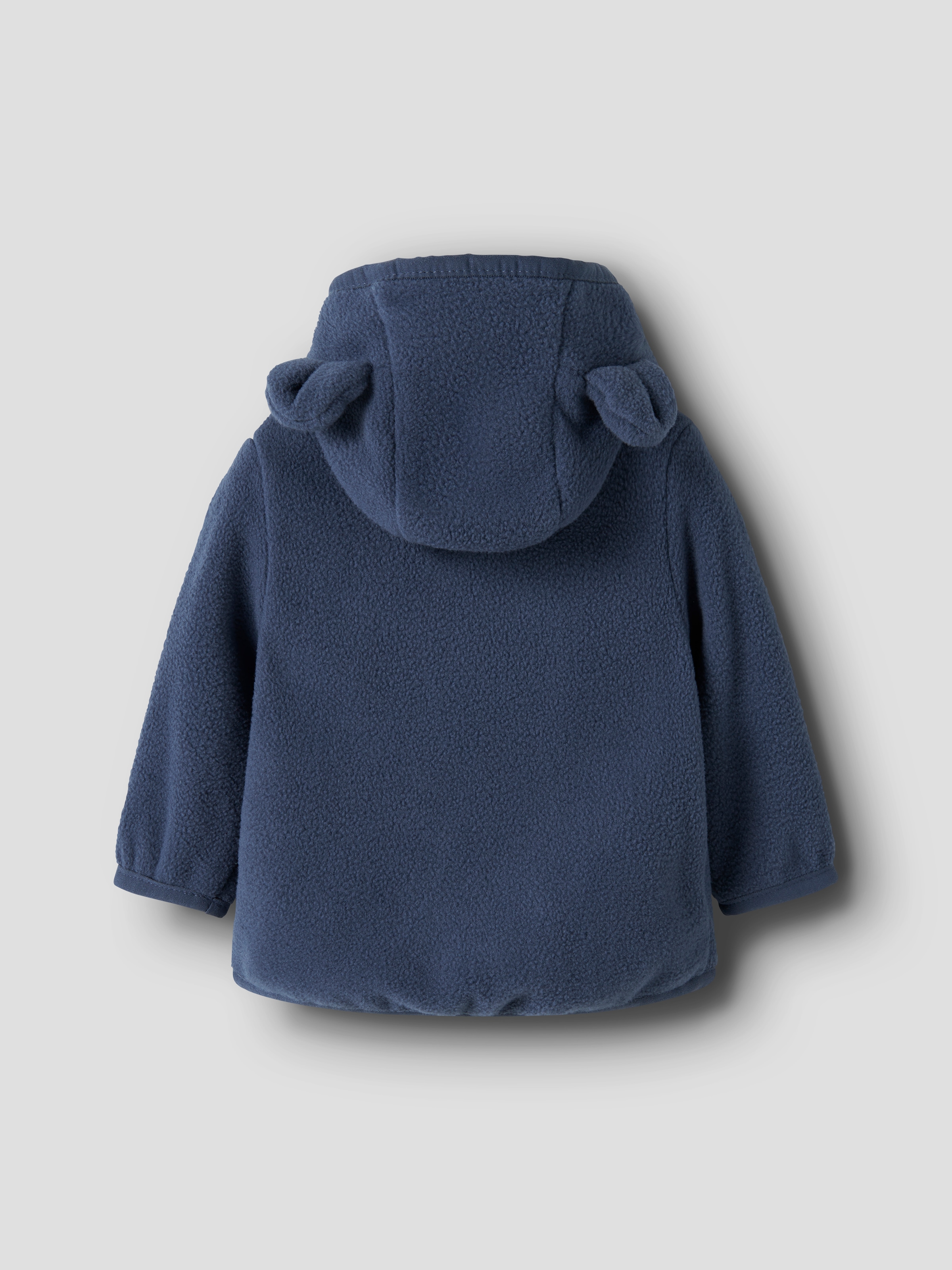 Name It Veste à capuche en polaire »NBNMEEKO FLEECE JACKET MELANGE« avec capuche polaire, fermeture éclair avec protège-menton