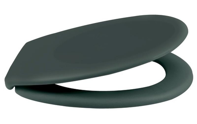 spirella Siège de WC »Neela Dunkelgrün matt«