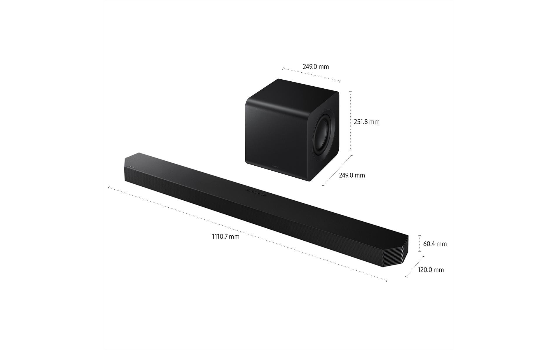 Samsung Soundbar »HW-Q800F« 5.1.2 ( ) Verbindungsart: Bluetooth, HDMI, WLAN (Wi-Fi)