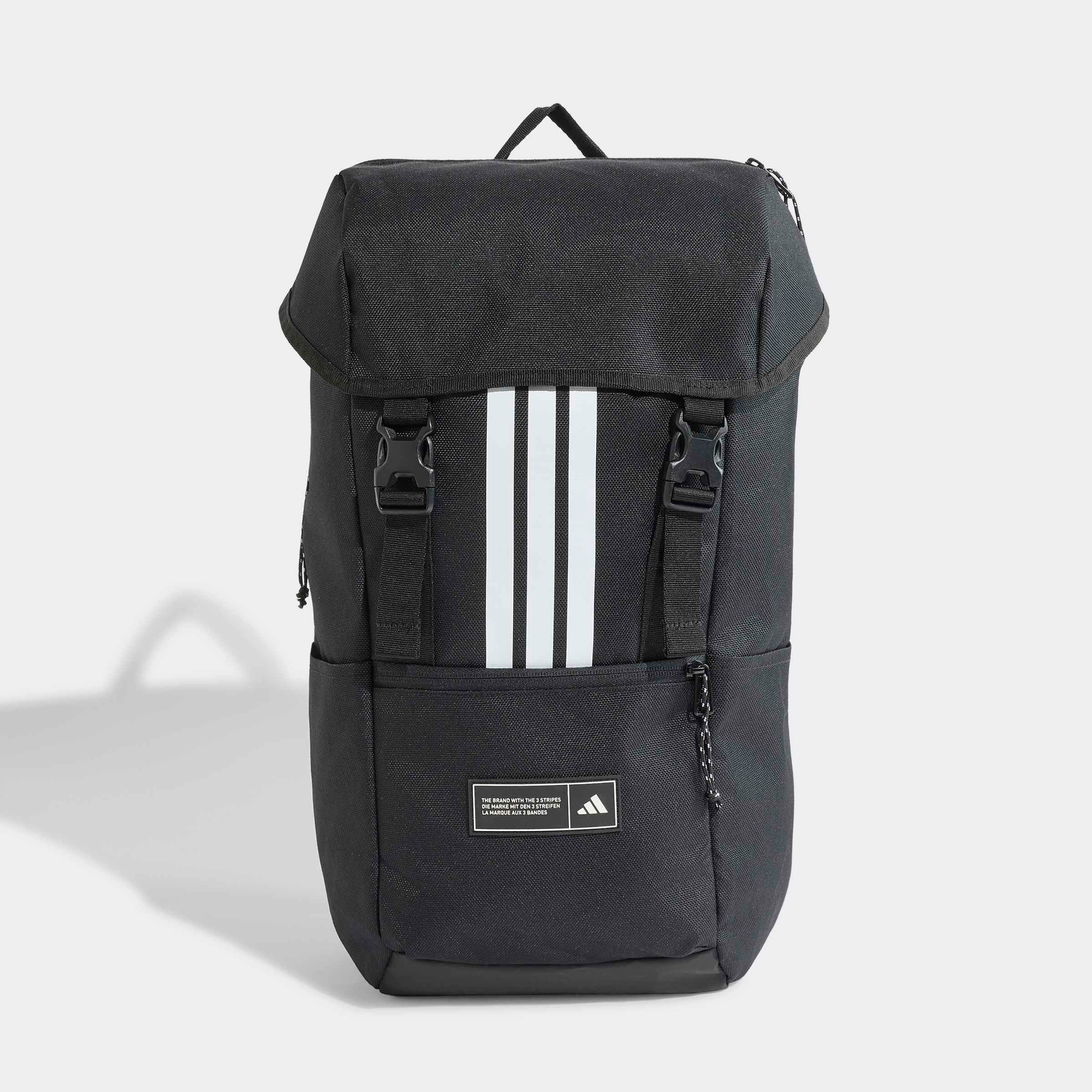 adidas Sportswear Rucksack »3-STREIFEN, MIT KLAPPE« für Erwachsene, sportlicher Stil, neutraler Look, aus Polyester