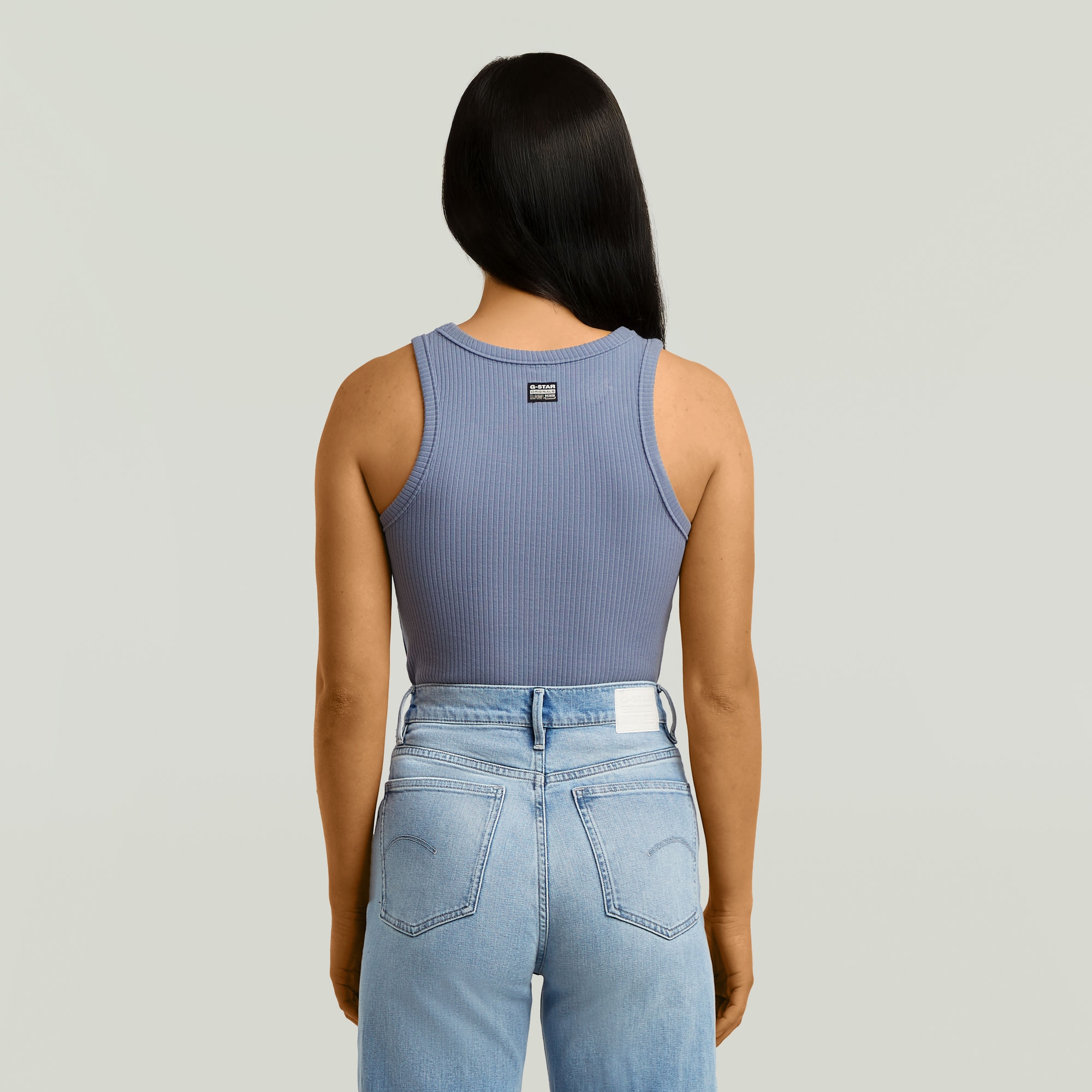 G-STAR Débardeur »Ribbed Tanktop« mit breiten Trägern