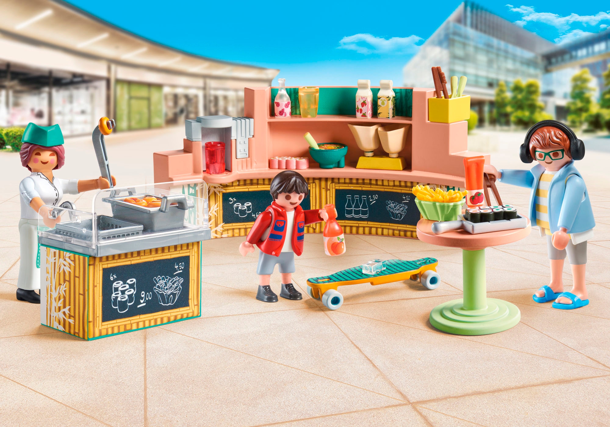 Playmobil® Konstruktions-Spielset »Food Lounge (71538), My Life« Made in Europe