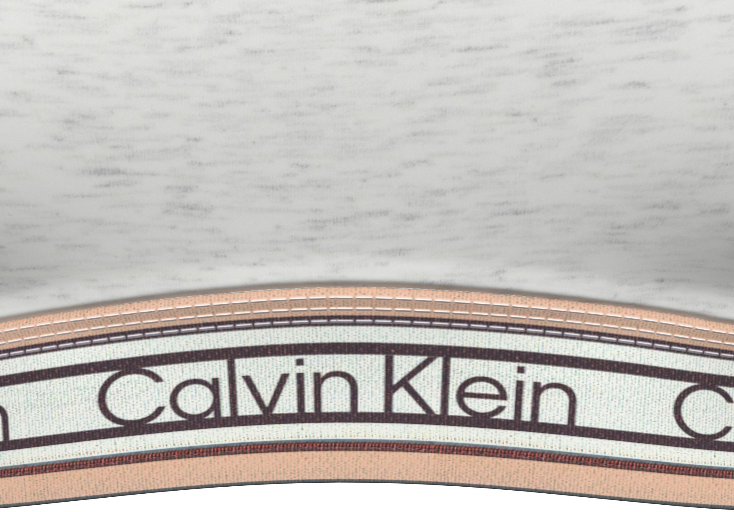 Calvin Klein Underwear Soutien-gorge à bretelles coupe près du corps avec ceinture élastique