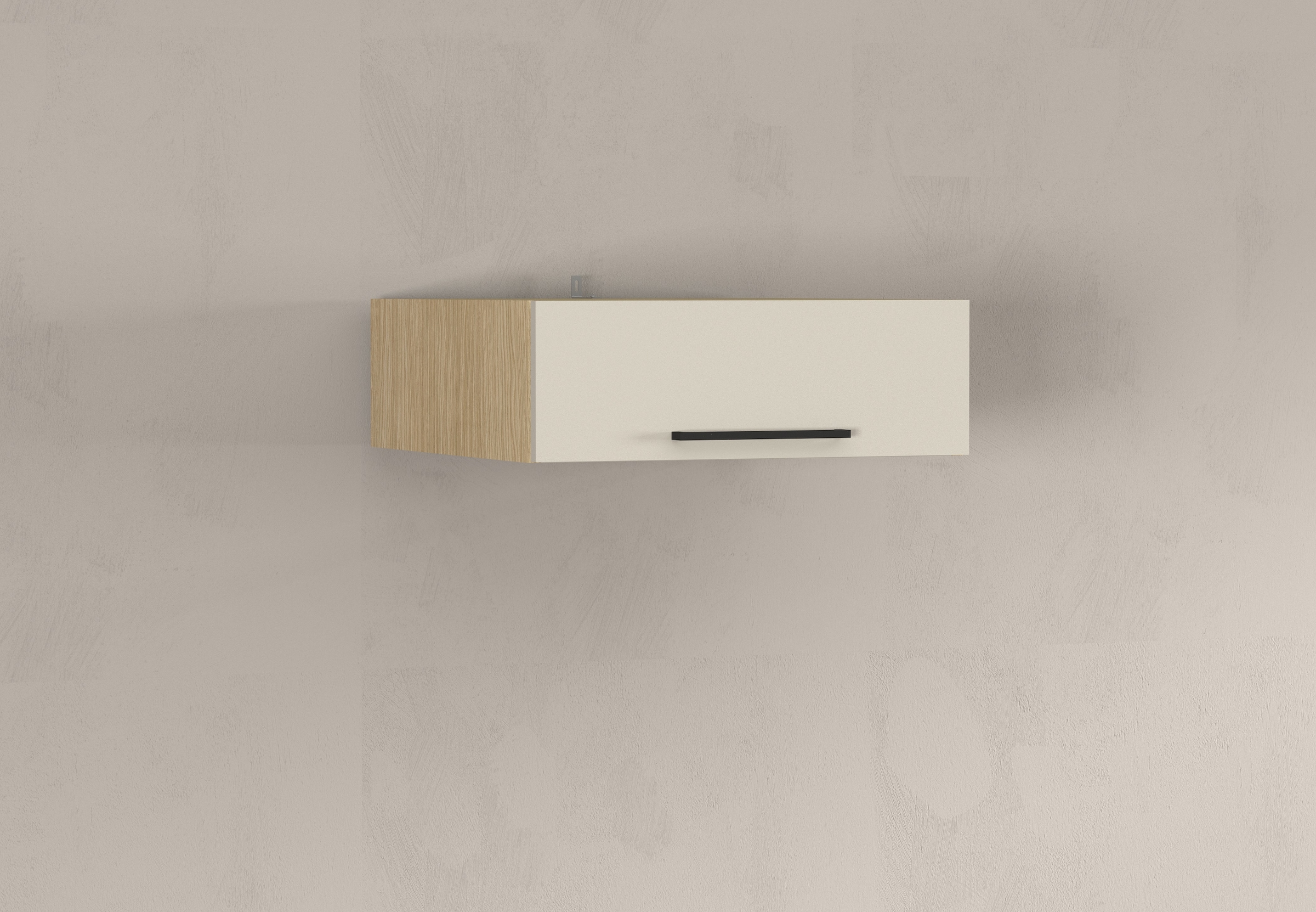 KOCHSTATION Armoire à poser »Luna, Hängeschrank, Küchenhängeschrank, Made in Italy« B/T/H: 60×60×20 cm, zusätzlicher Stauraum über der Arbeitsfläche