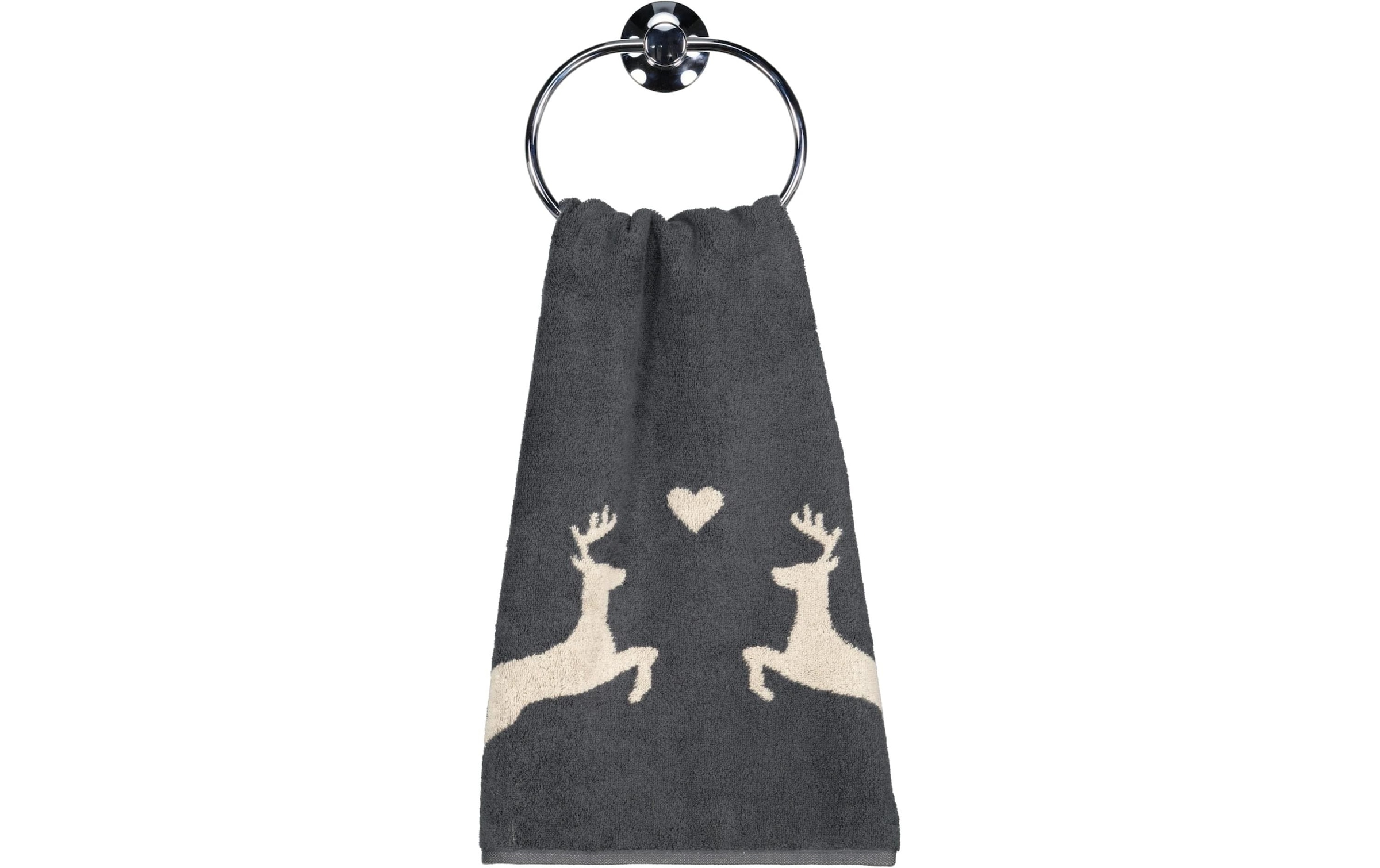 Cawö Duschtuch »Alpenchic Edition Hirsch 70 x 140 cm«
