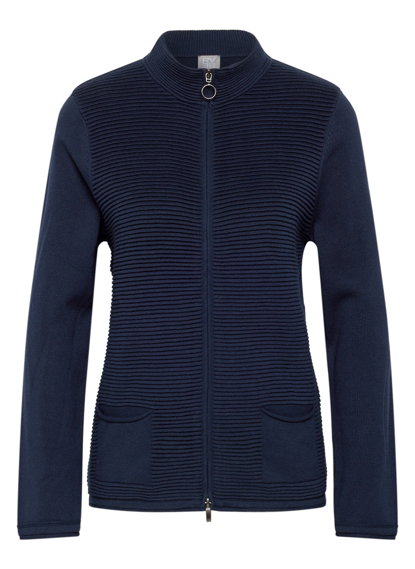 Rabe Strickjacke mit Taschen