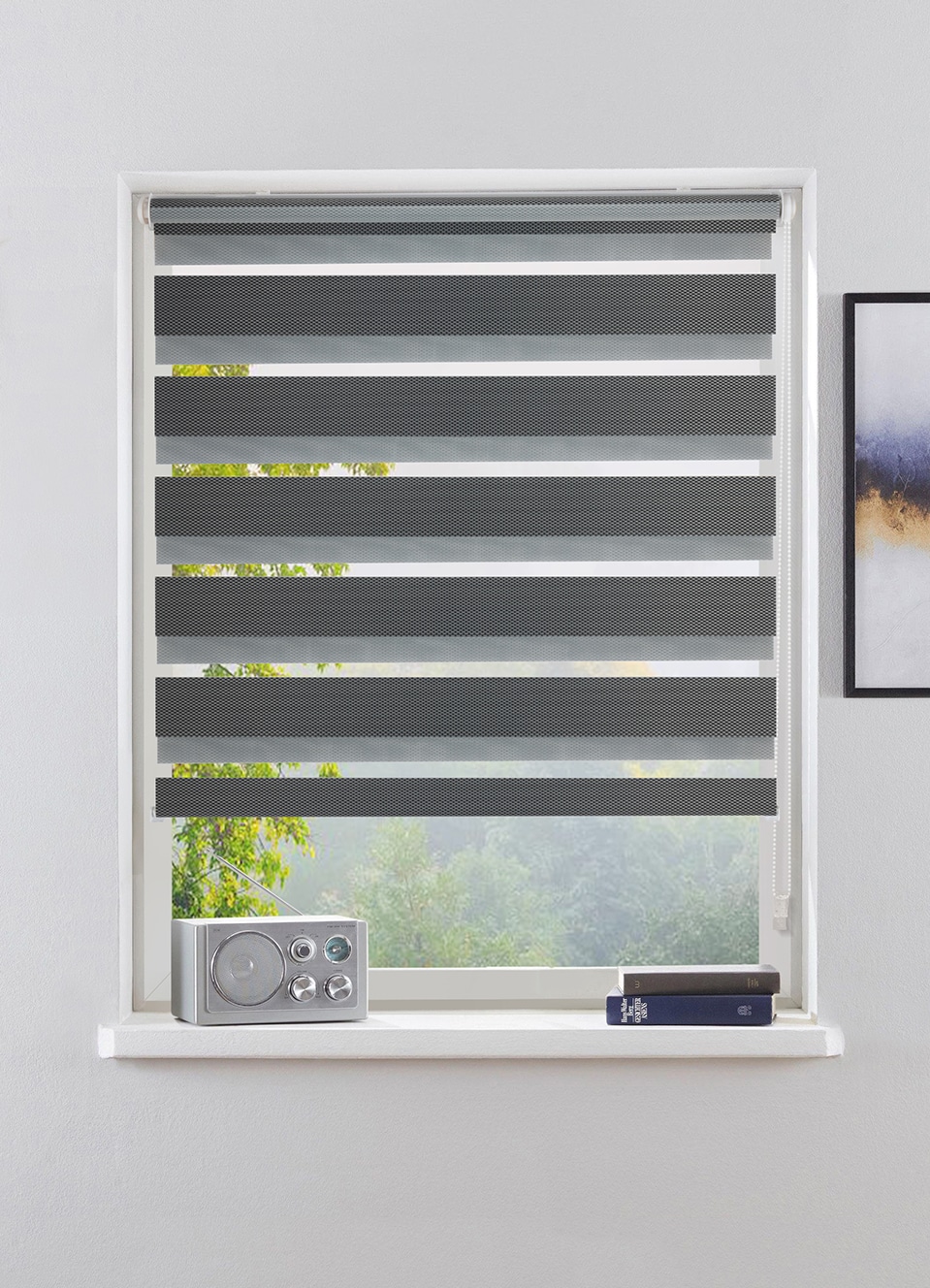 Bruno Banani Doppelrollo »KIAN« Lichtschutz Sichtschutz ohne Bohren freihängend Klemmfix Doppelrollo- NEUHEIT!