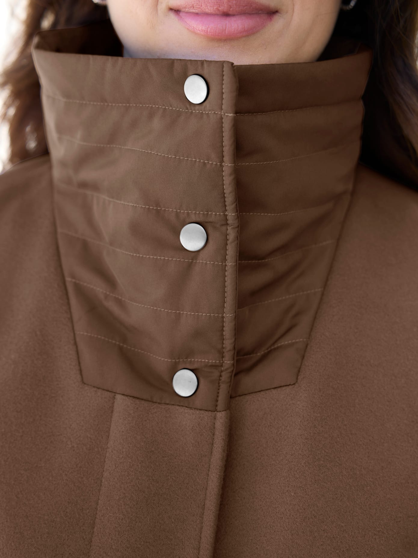Classic Basics Veste longue ohne Kapuze