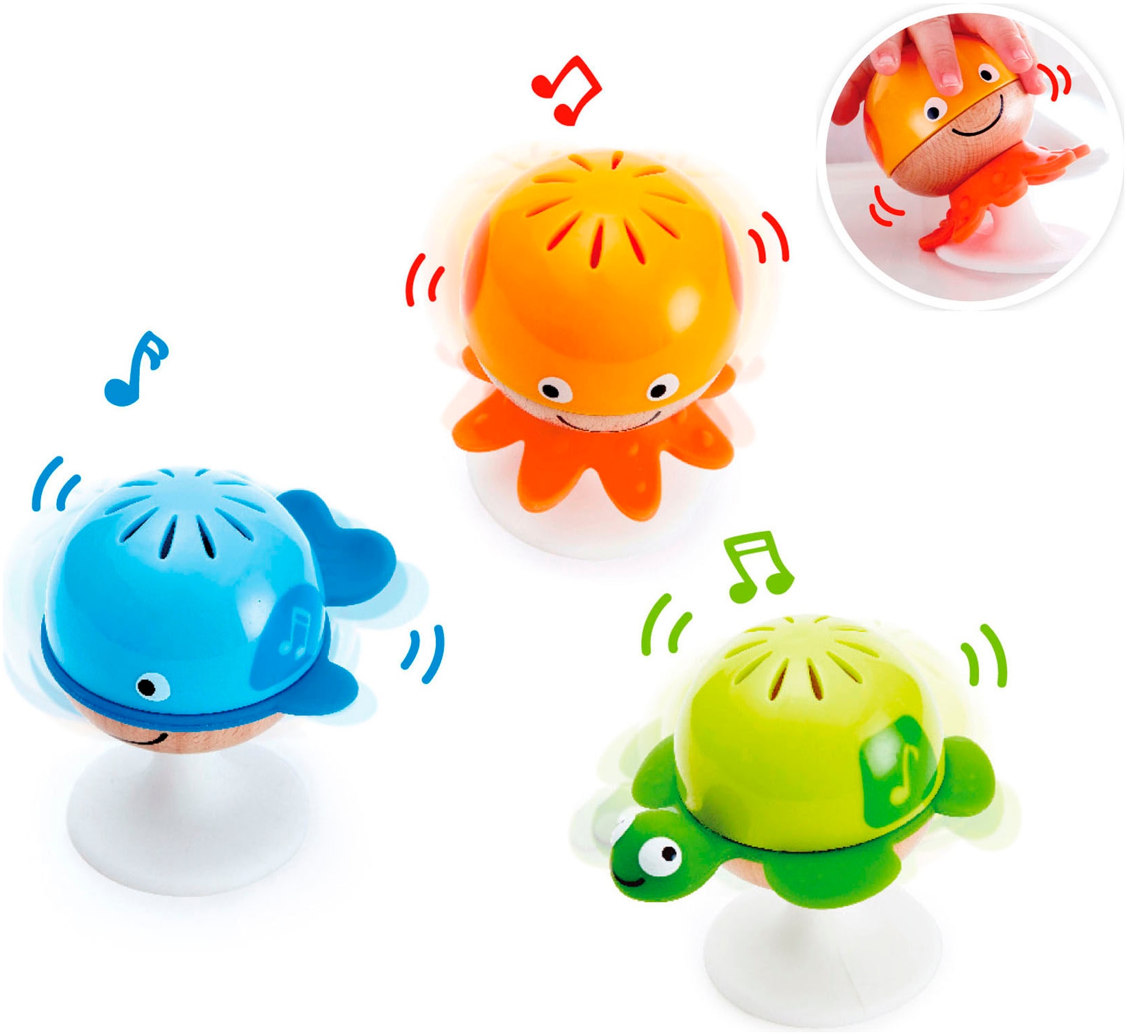 Hape Greifling »Rasselset Saugnapf«