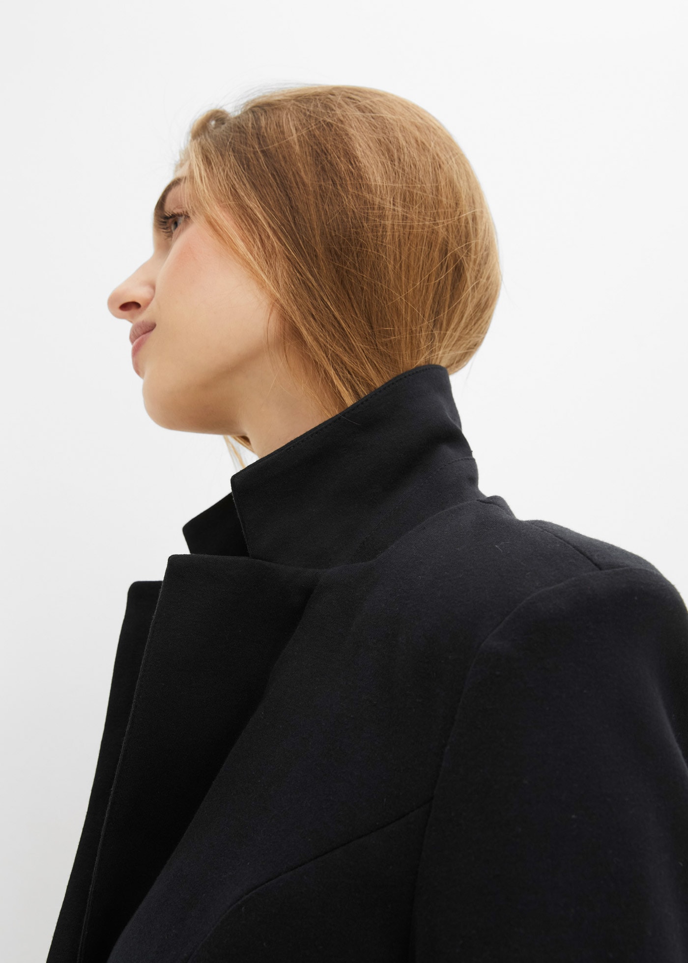 bonprix Veste blazer 1 pièces coupe élégante, ajustée à la taille, manches longues