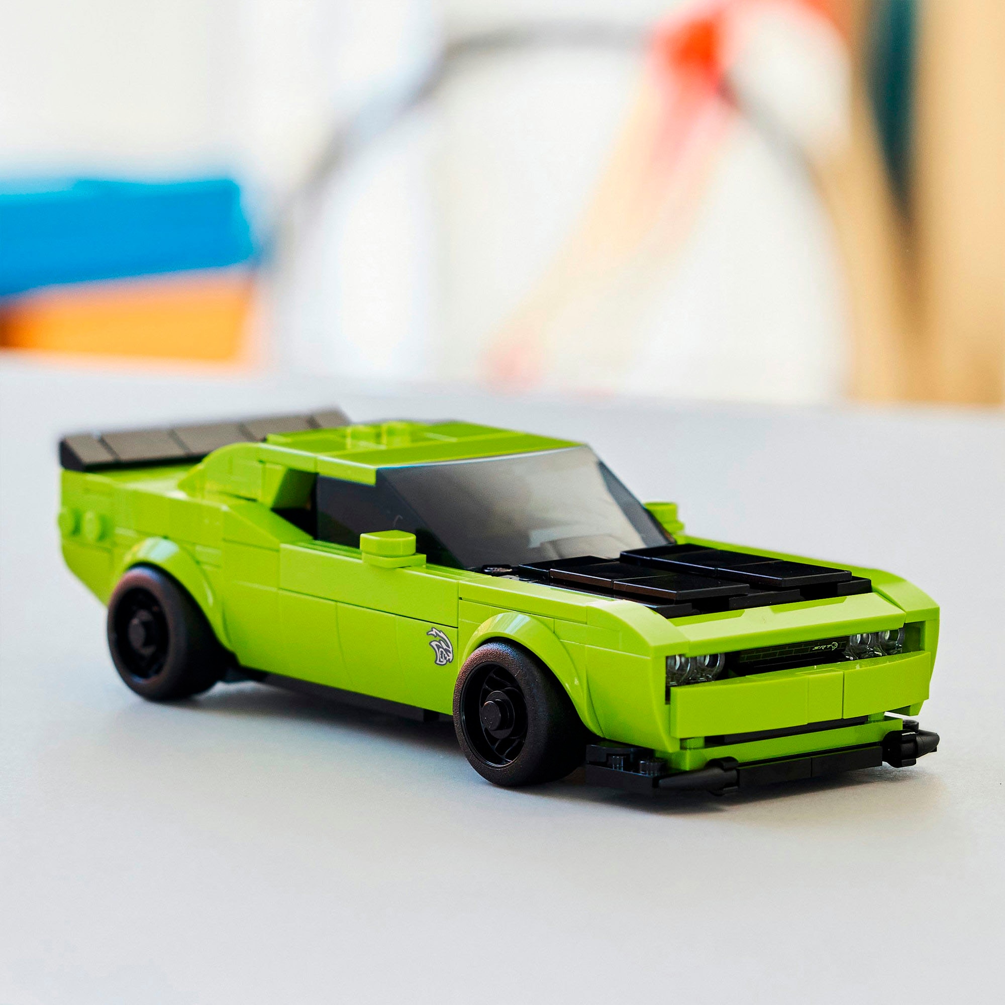 LEGO® Konstruktionsspielsteine »Dodge Challenger SRT Hellcat Sportwagen (77237), LEGO Speed Champions« Made in Europe