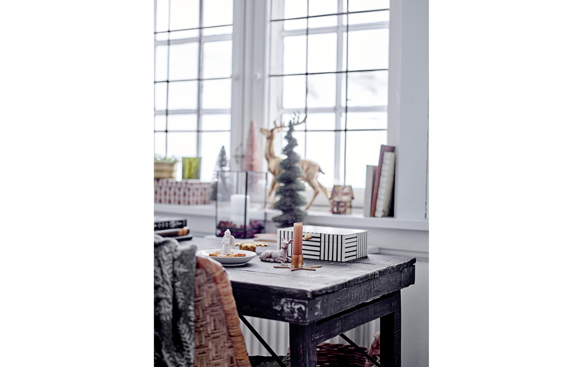 Bloomingville Weihnachtsfigur »Tuan Hirsch, 3-teilig«
