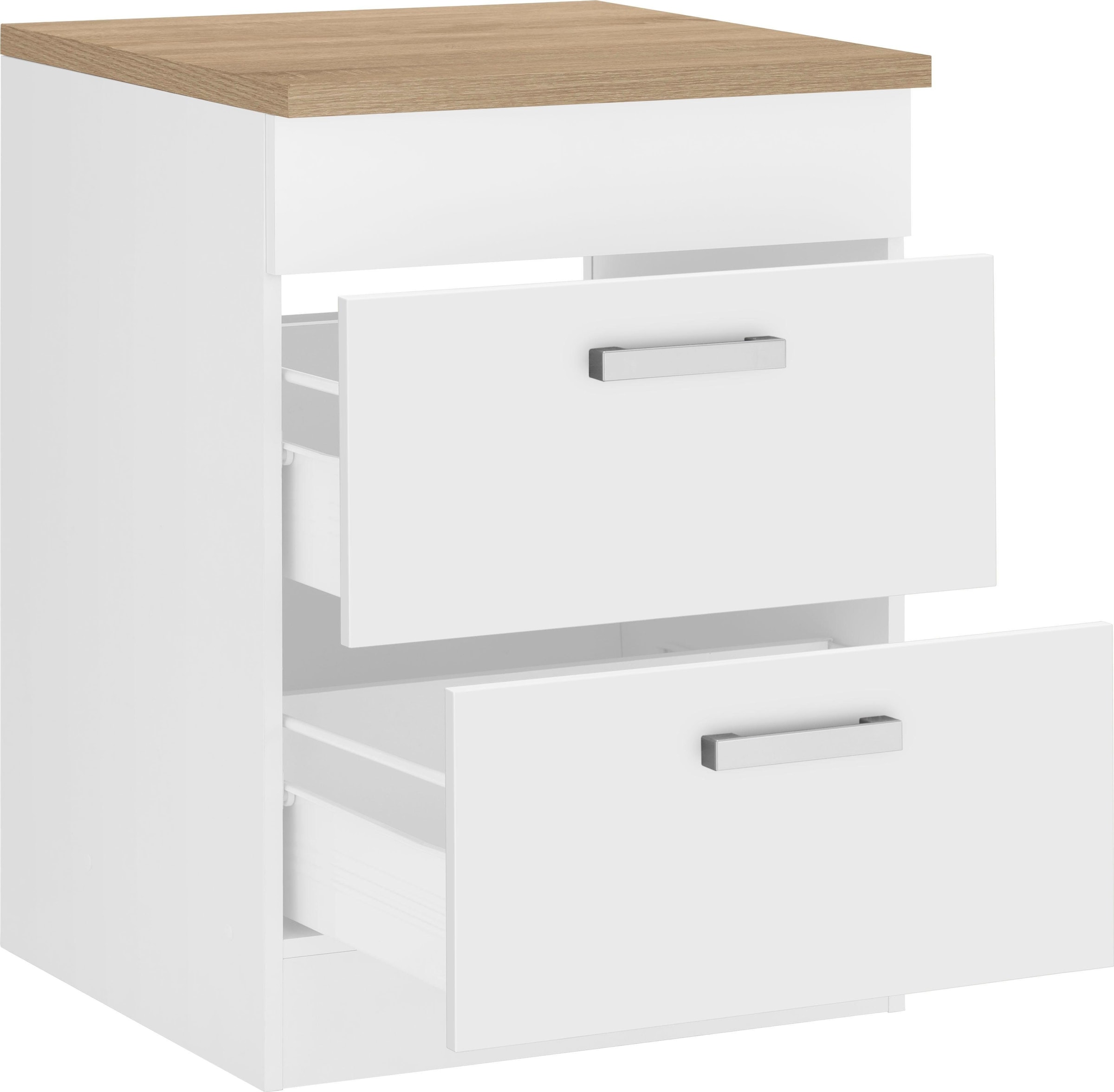 KOCHSTATION Armoire d'encastrement pour table de cuisson »KS-Gera« largeur 60 cm