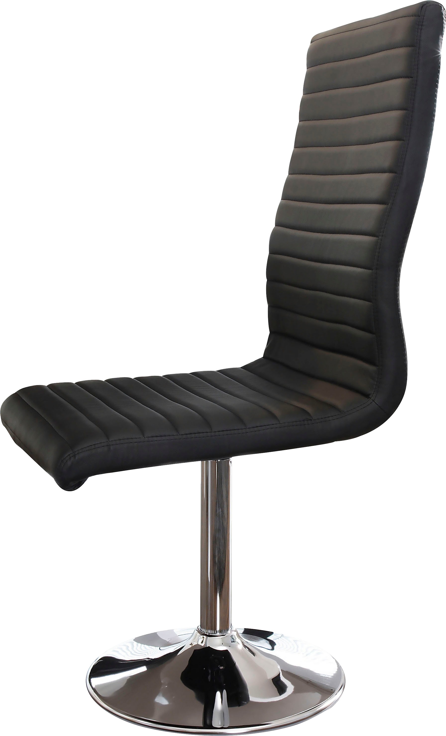 SalesFever Ensemble de salle à manger »Luton - Stilvoller Esstisch inkl. Stühle« Set, 5 cuis tlg. bestehend aus 4 Drehstühlen und einem 180 cm breitem Tisch