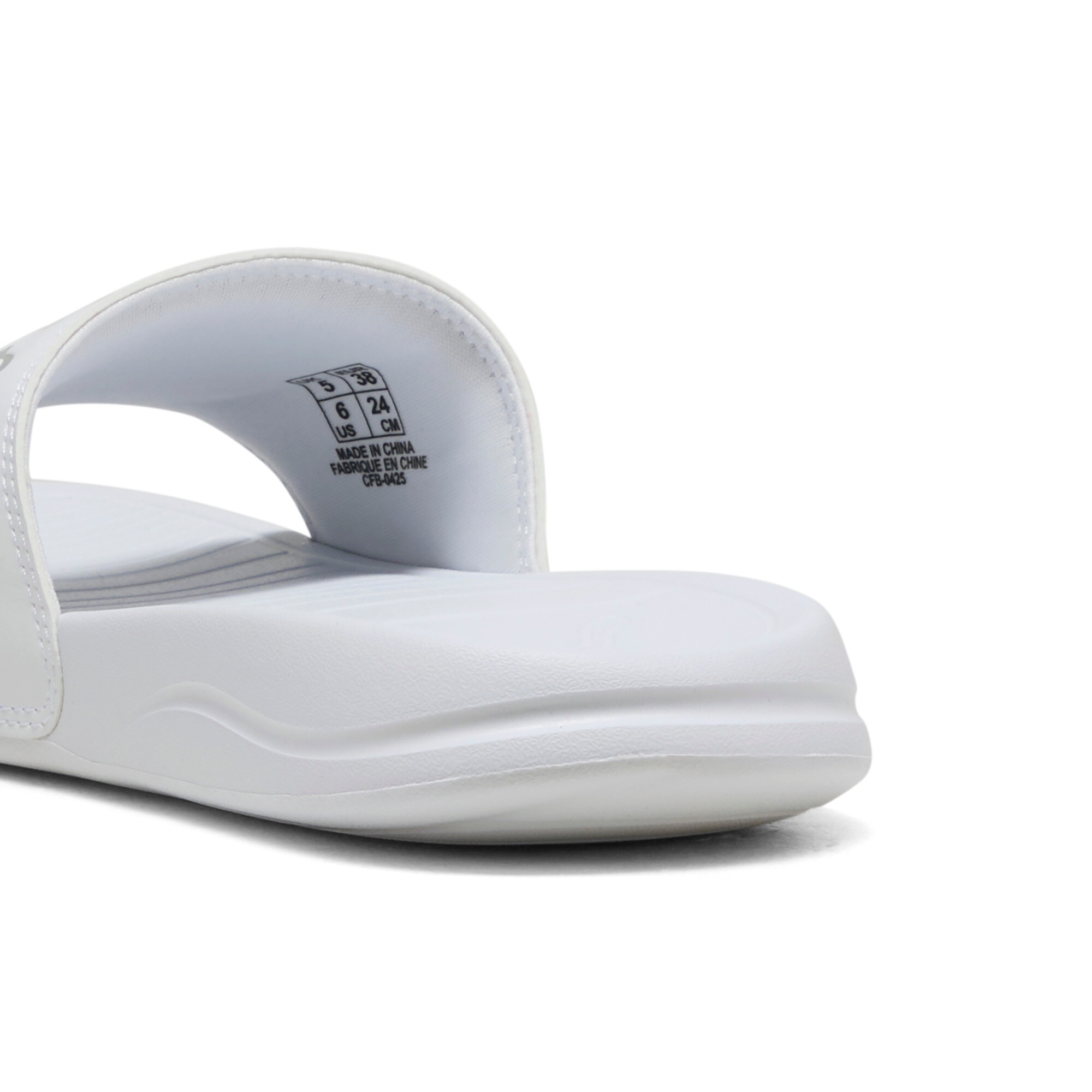 PUMA Badesandale »POPCAT 20 METALLIC WHISPER«  für sportlichen Look, leicht profiliertes Laufsohlenprofil