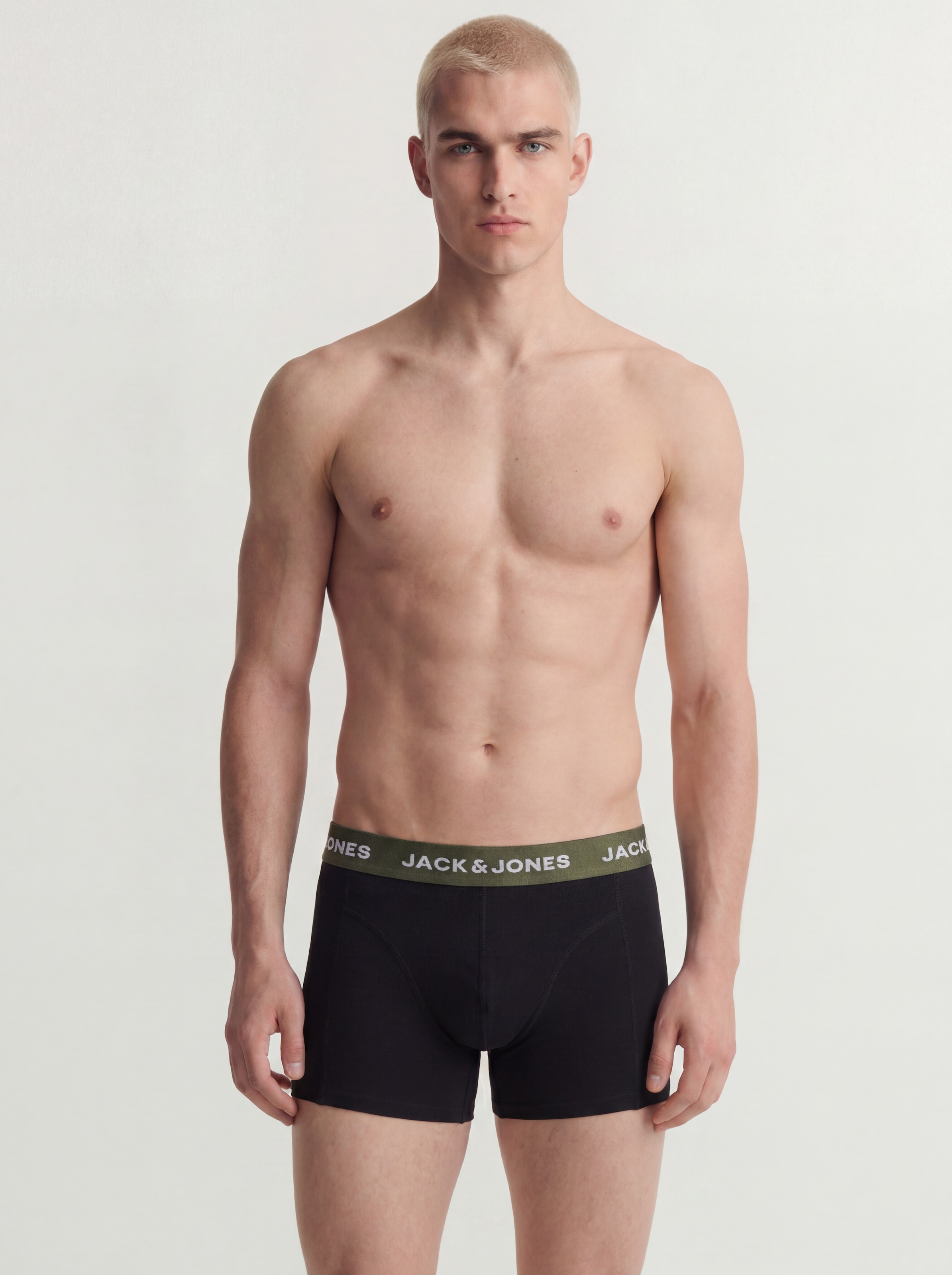 Jack & Jones Trunk »JACOLIVER SOLID TRUNKS 5 PACK BOX« Packung, 5 Stk. Baumwollmischung