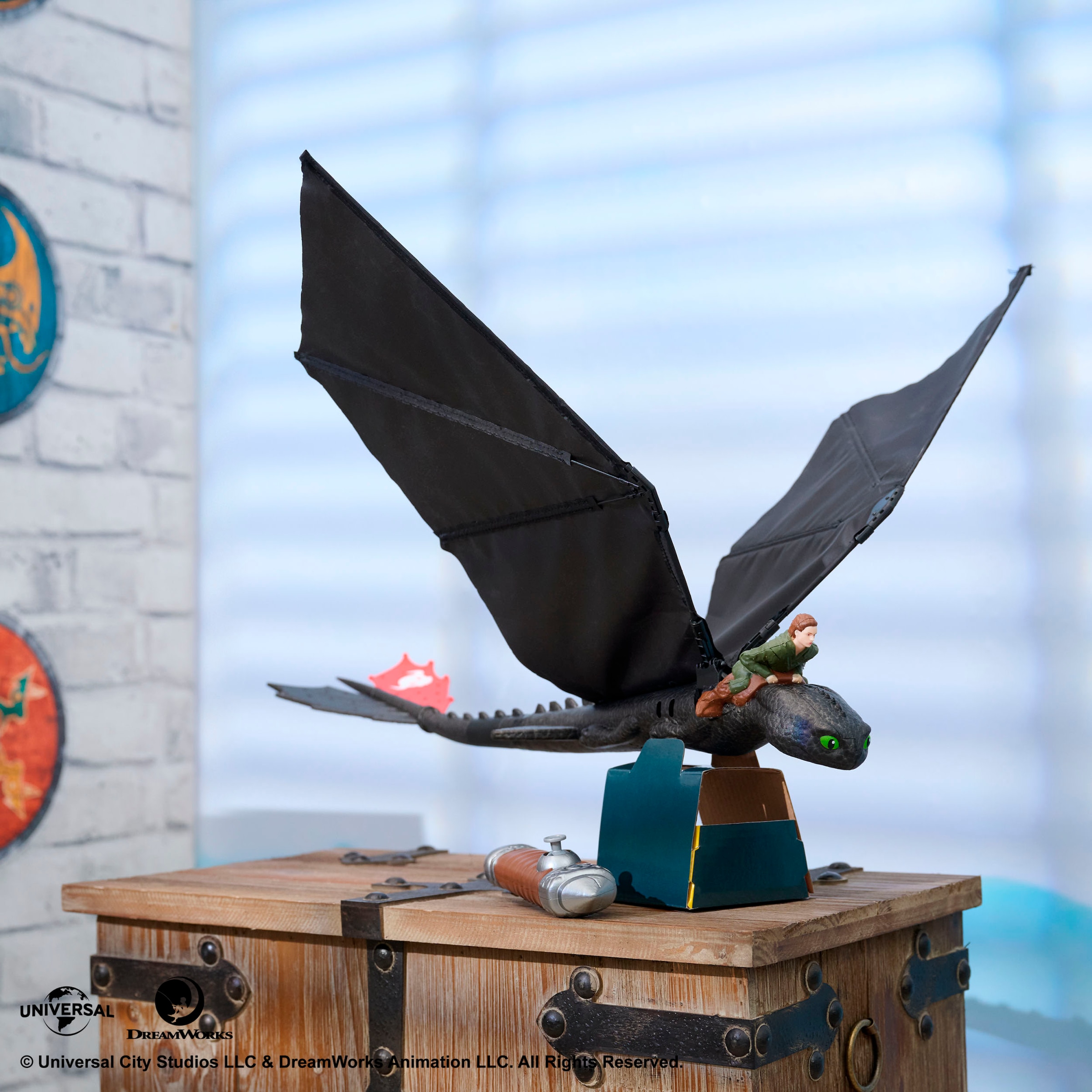 Spin Master RC-Figur »Dragons Movie - Fliegender Drache Ohnezahn« mit Fernbedienung