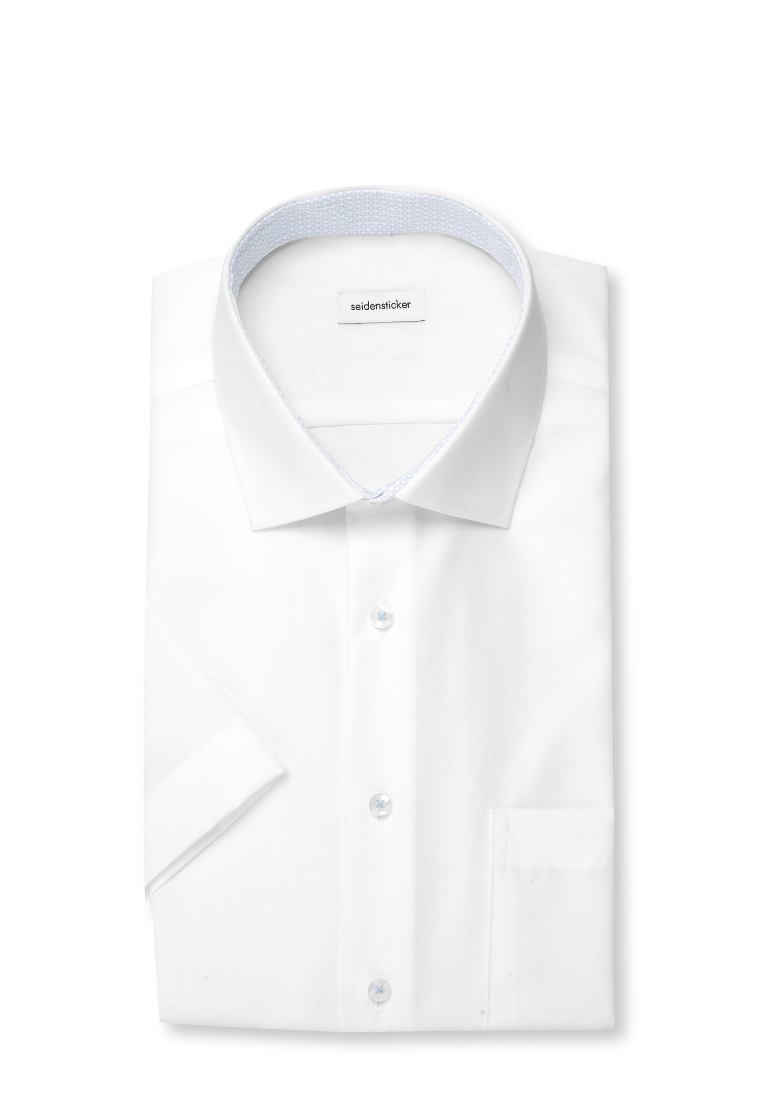 seidensticker Chemise d'affaires »Regular« Regular 1/2 Kentkragen Uni