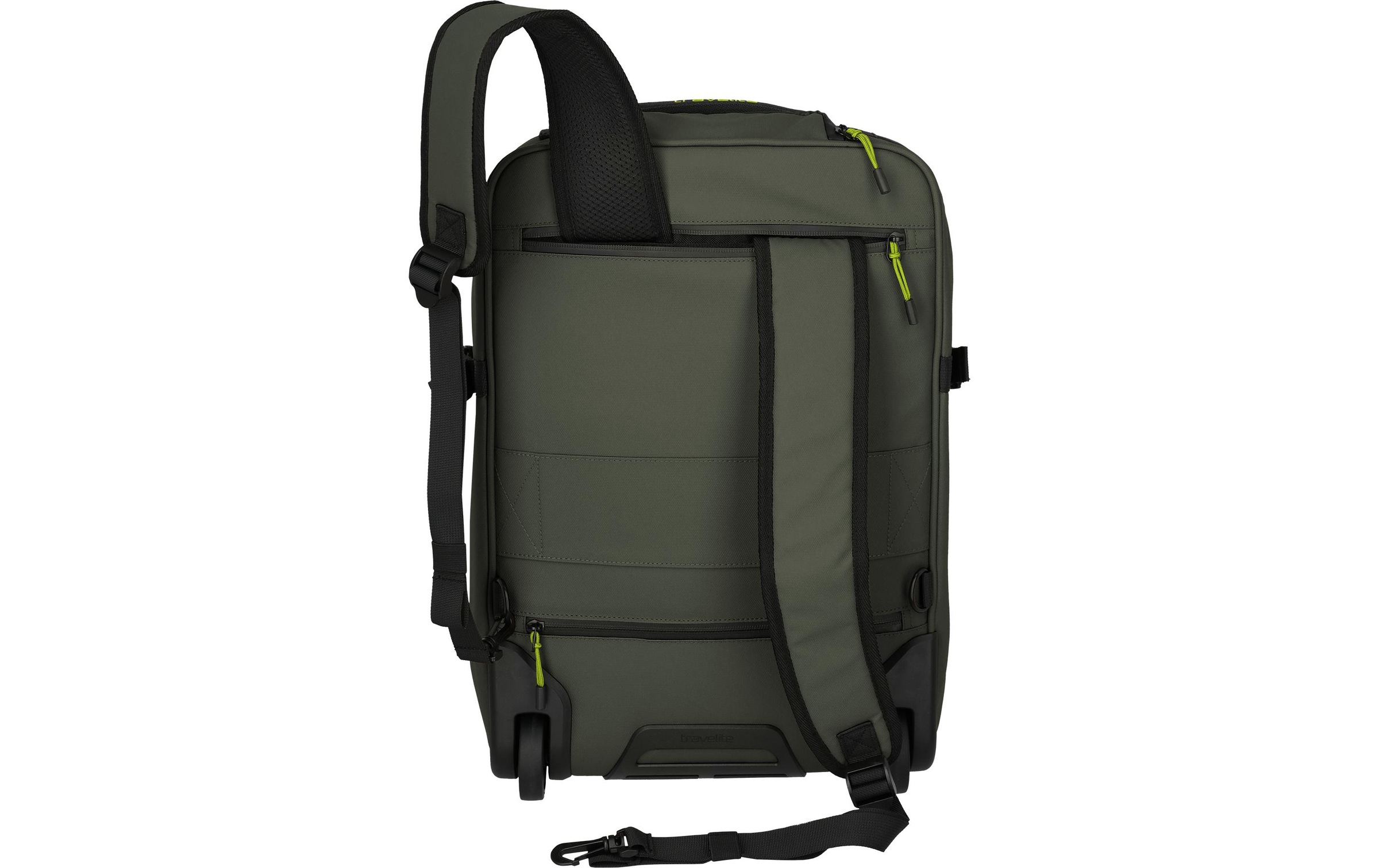 travelite Trolley »BRIIZE Backpack L 27 l« 27 litre 2 Rollen