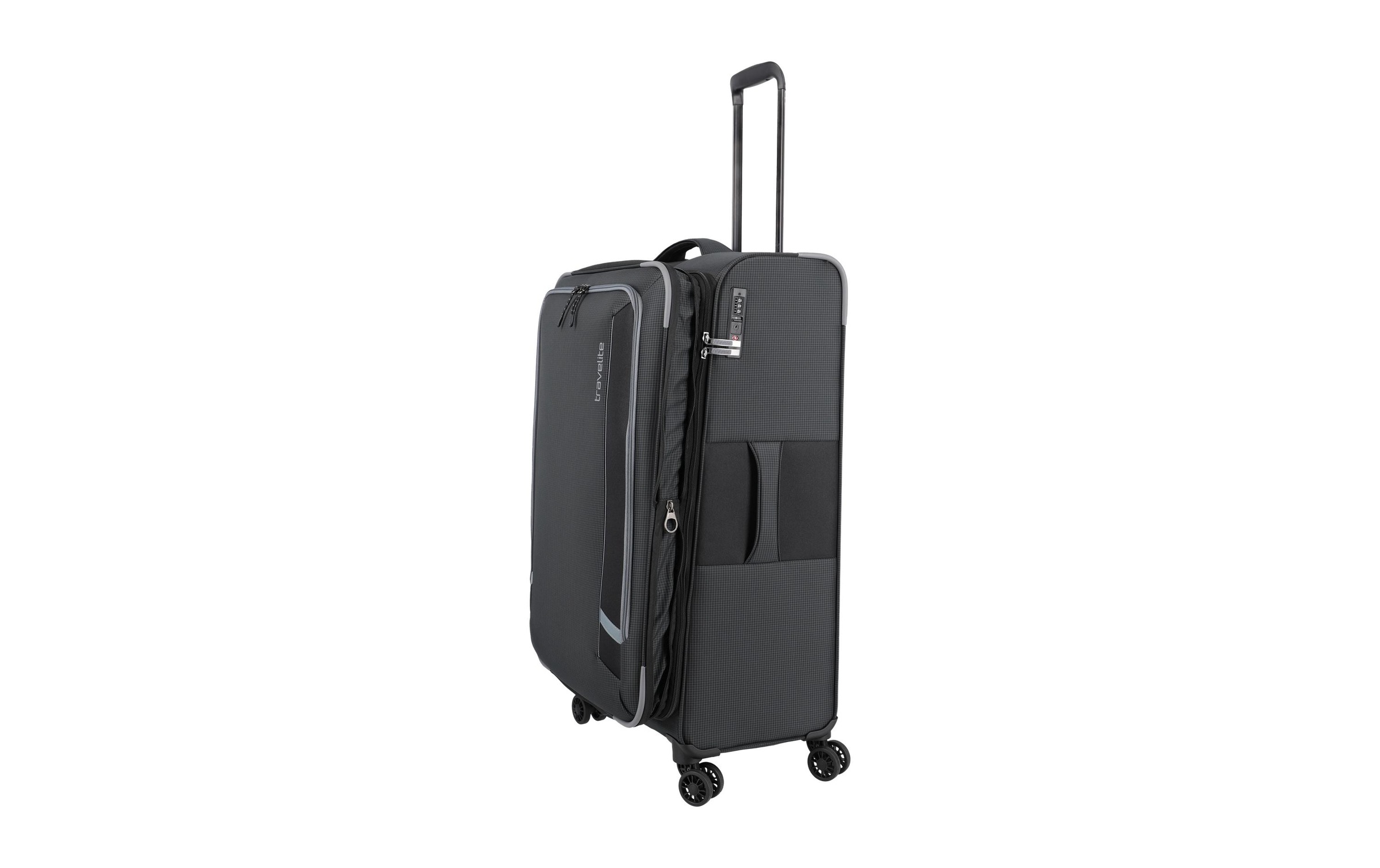 travelite Trolley »travelite CORSIICA Trolley L Erweiterbar, 105 l« 105 l 4 Rollen