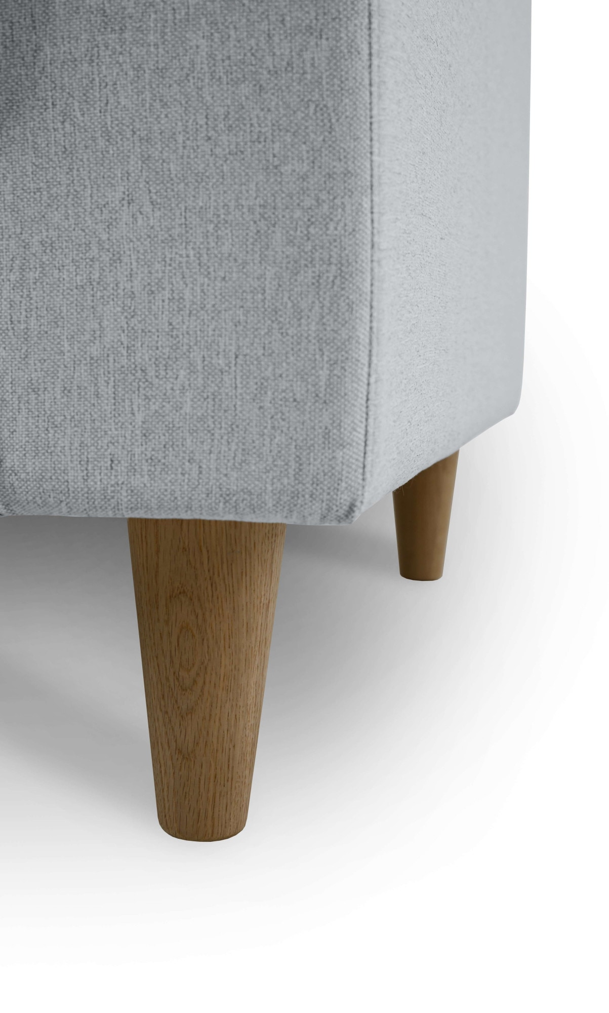 GOODproduct 3-places »Tvinno« im skandinavischen Stil, mit Massivholzfüssen, Breite 217 cm