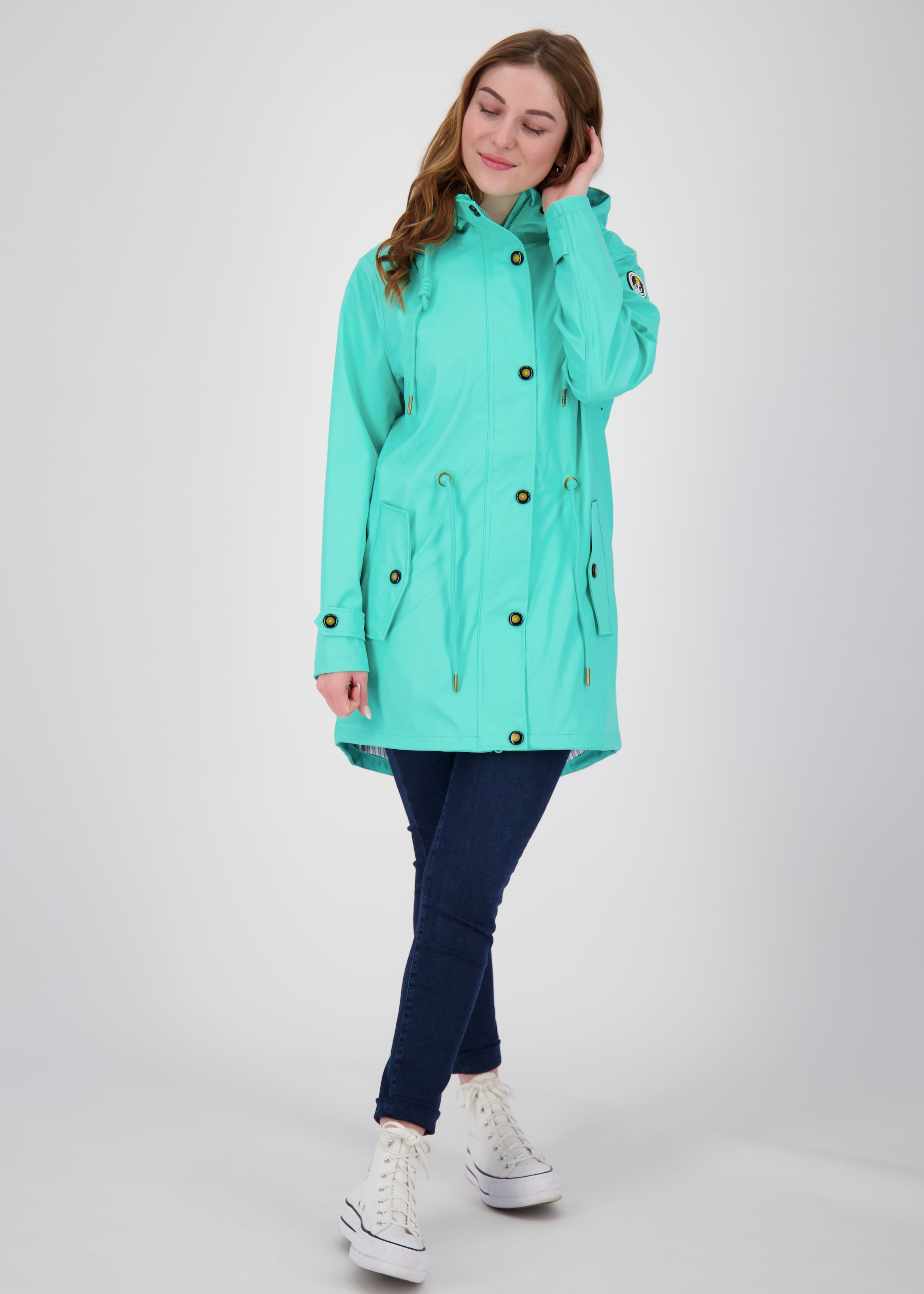 ankerglut Veste de pluie »Friesennerz ankerglutliebe WOMEN« avec capuche également disponible en grandes tailles