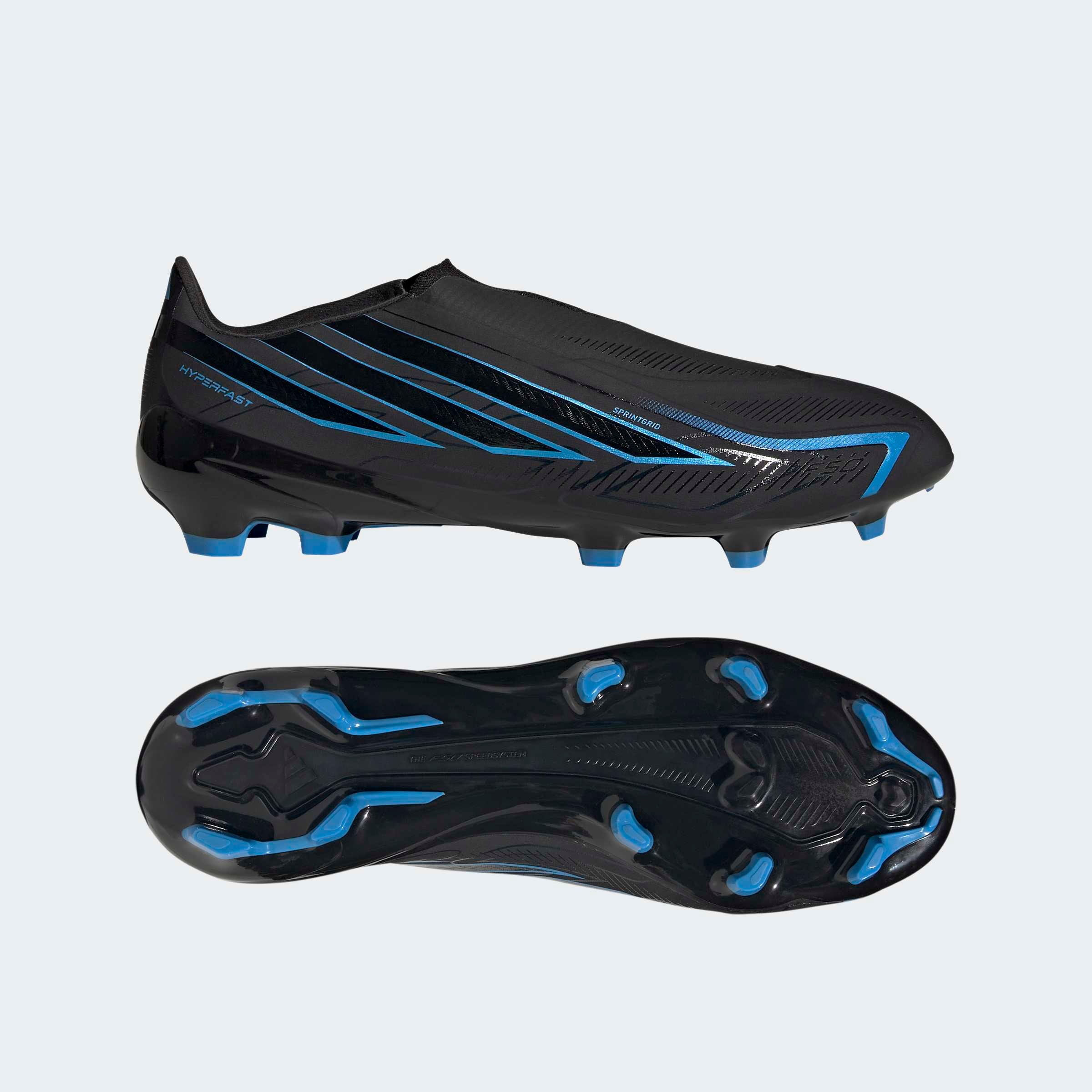 adidas Performance Fussballschuh »F50 HYPERFAST LEAGUE , FESTE BÖDEN, SCHNÜRLOS«  Aussensohle für Rasen und feste Böden