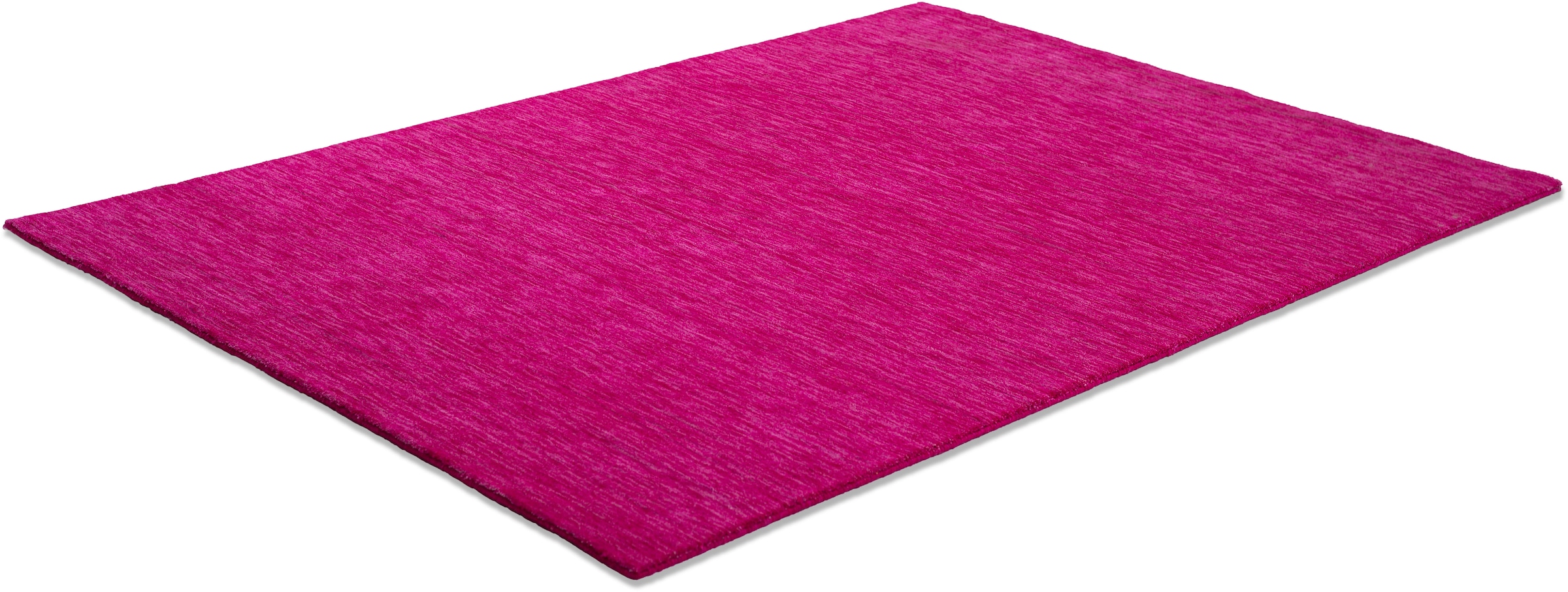 GOODproduct Tapis en laine »Karchau« Rectangulaire 13 mm Höhe Handweb Teppich, meliert, reine Wolle, handgewebt, brilliante Farben