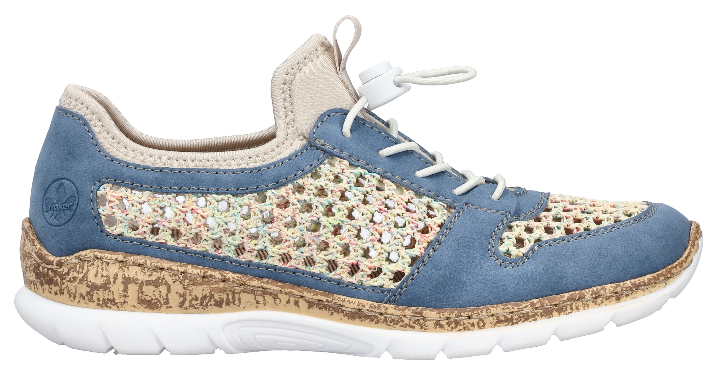 Rieker Baskets slip-on  Slipper, sneaker de loisir, chaussure basse avec fermeture rapide