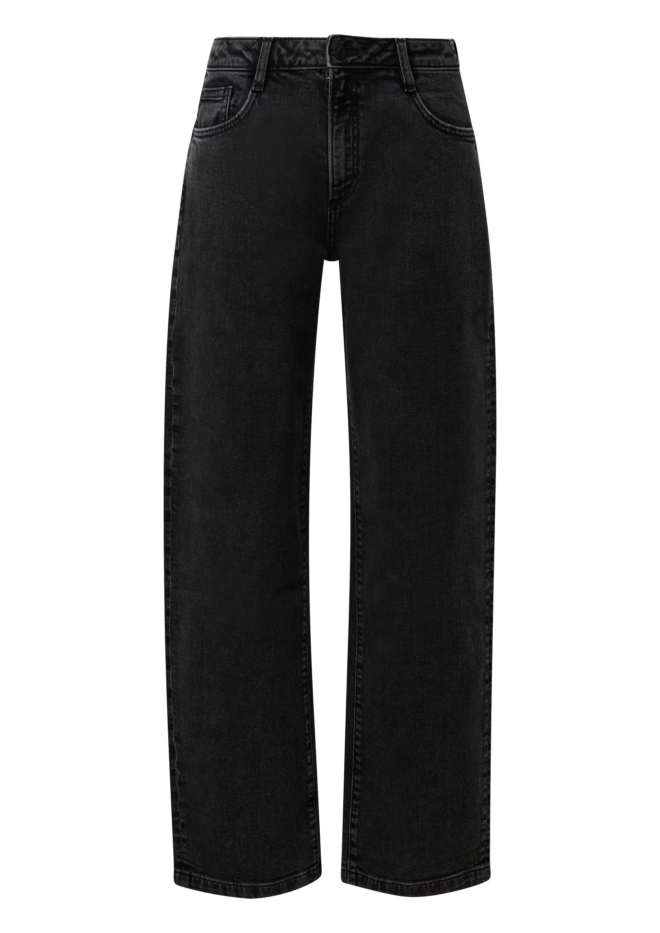 QS 5-Pocket-Hose  Barrel Leg Jeans mit Stretch